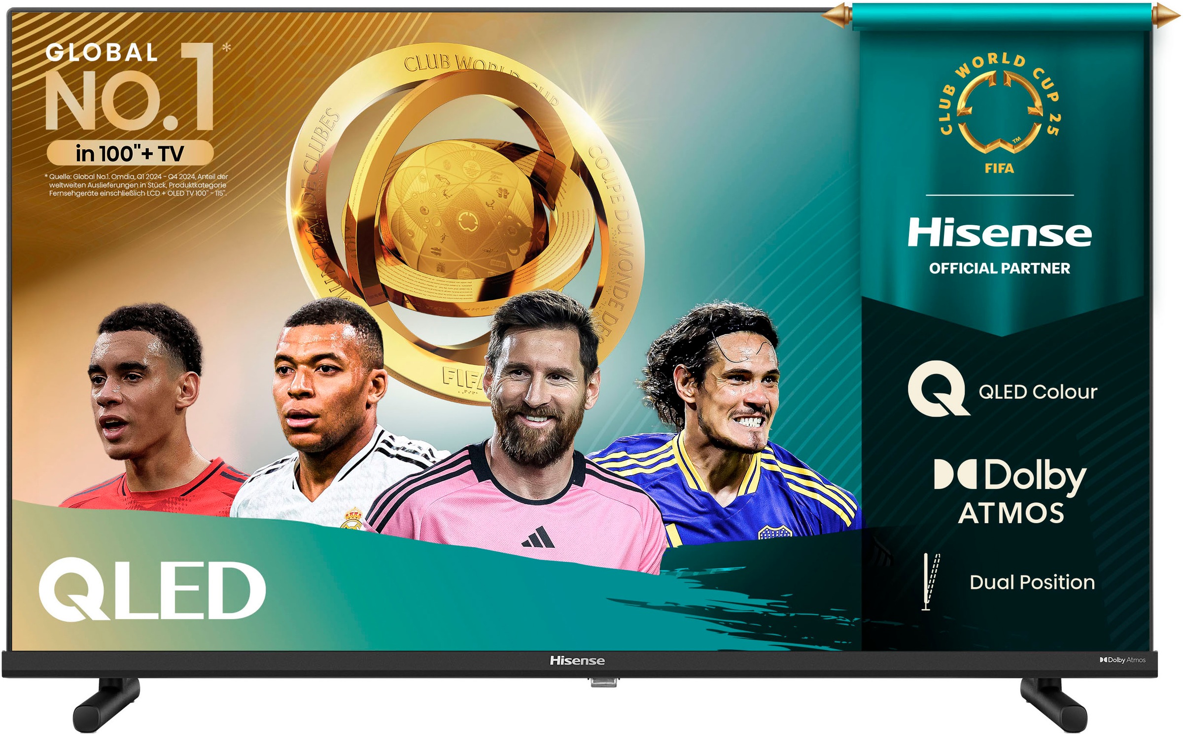 Hisense QLED-Fernseher »40A5Q«, Full HD, Smart-TV, 2K FHD QLED