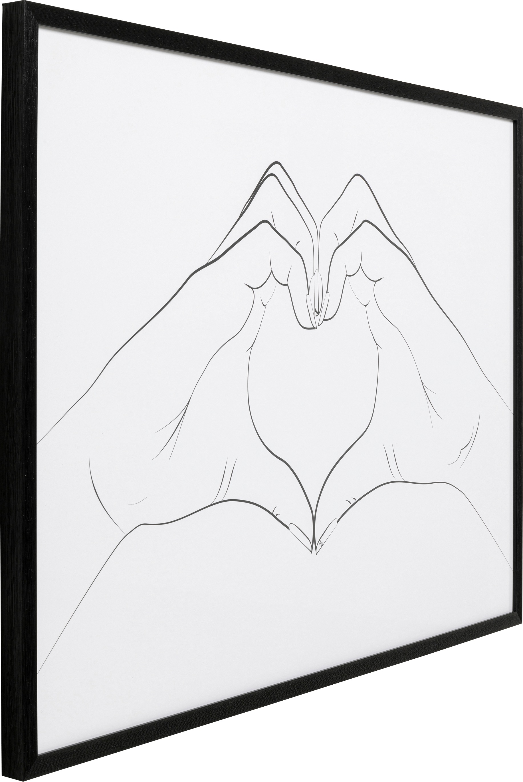 Kare Design Bild mit Rahmen