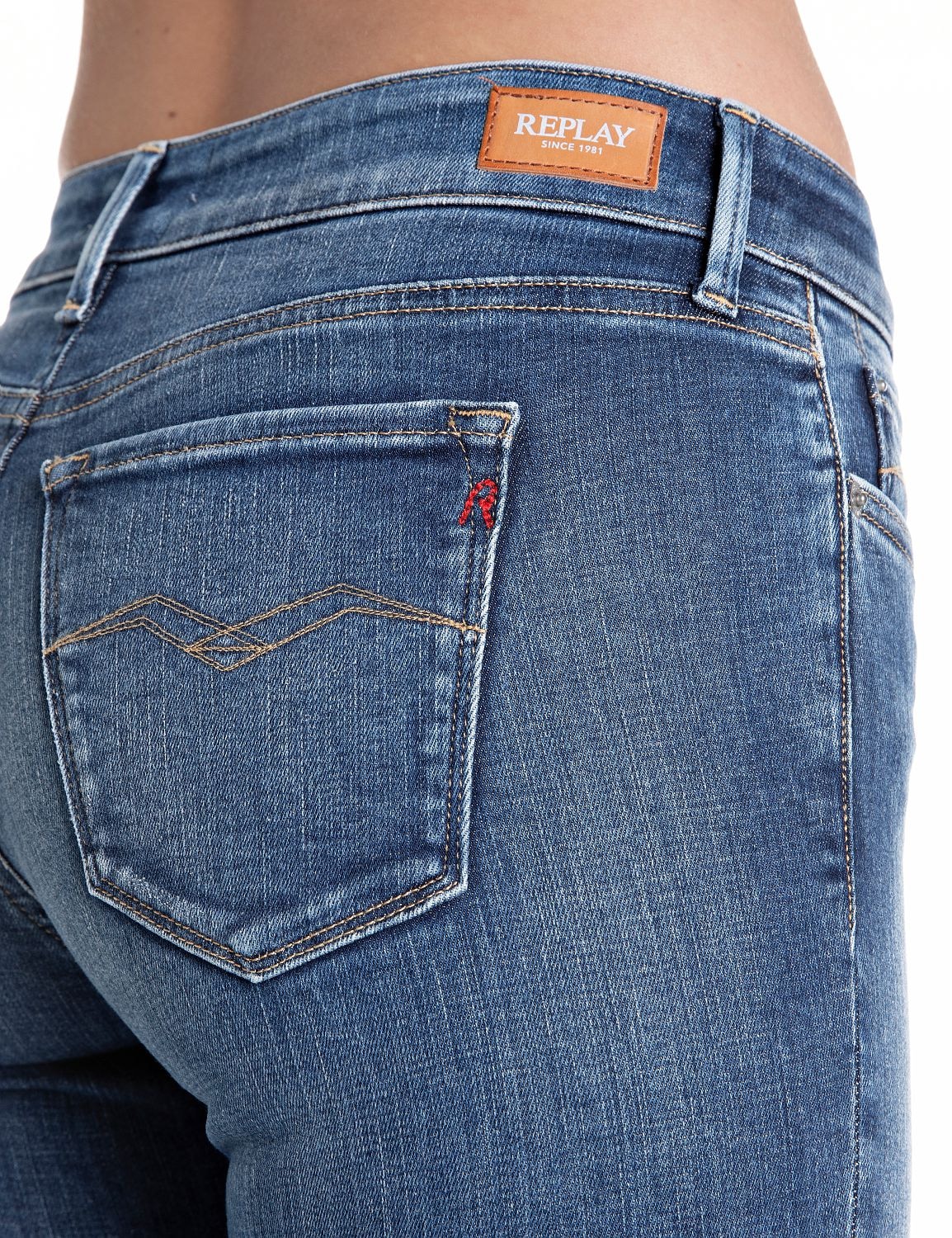 Replay 5-Pocket-Jeans »NEW LUZ Skinny Fit«, in Ankle-Länge