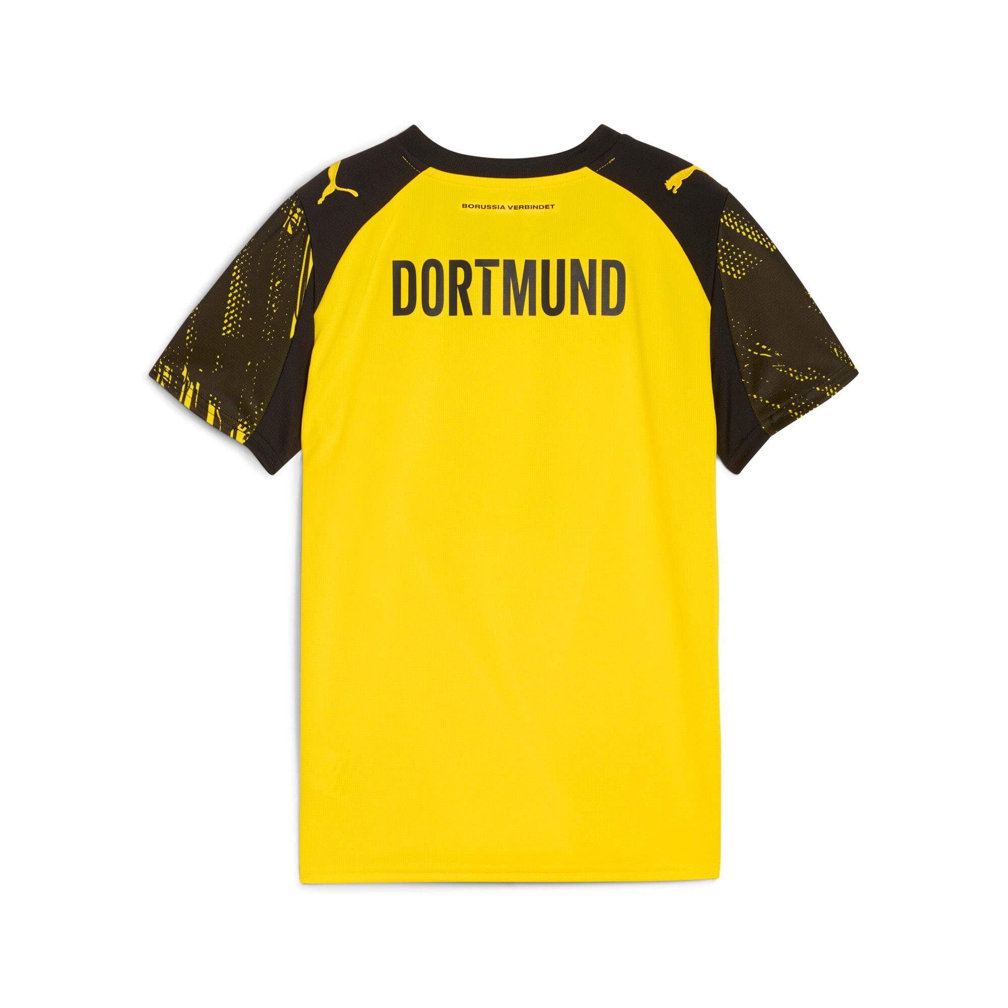 PUMA Fußballtrikot »BVB HOME JERSEY REPLICA JR WITH SPONSOR« Regular Fit, sportlicher Stil, ohne Kapuze, für Jugendliche