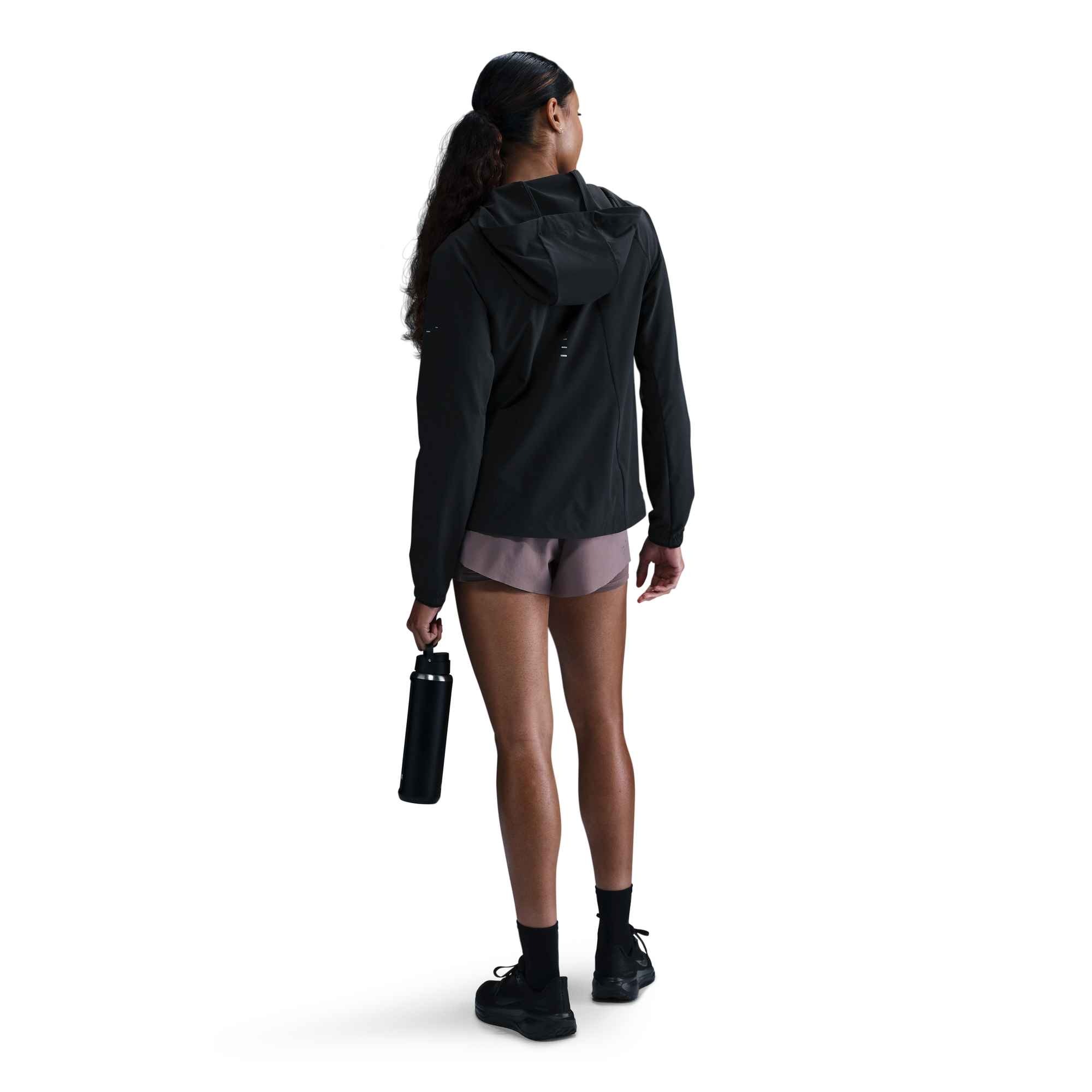 Nike Laufjacke »W NK SWIFT RPL PKBL JKT« mit Kapuze mit Kapuze und Kordelzug, atmungsaktiv, wasserabweisend, windabweisend