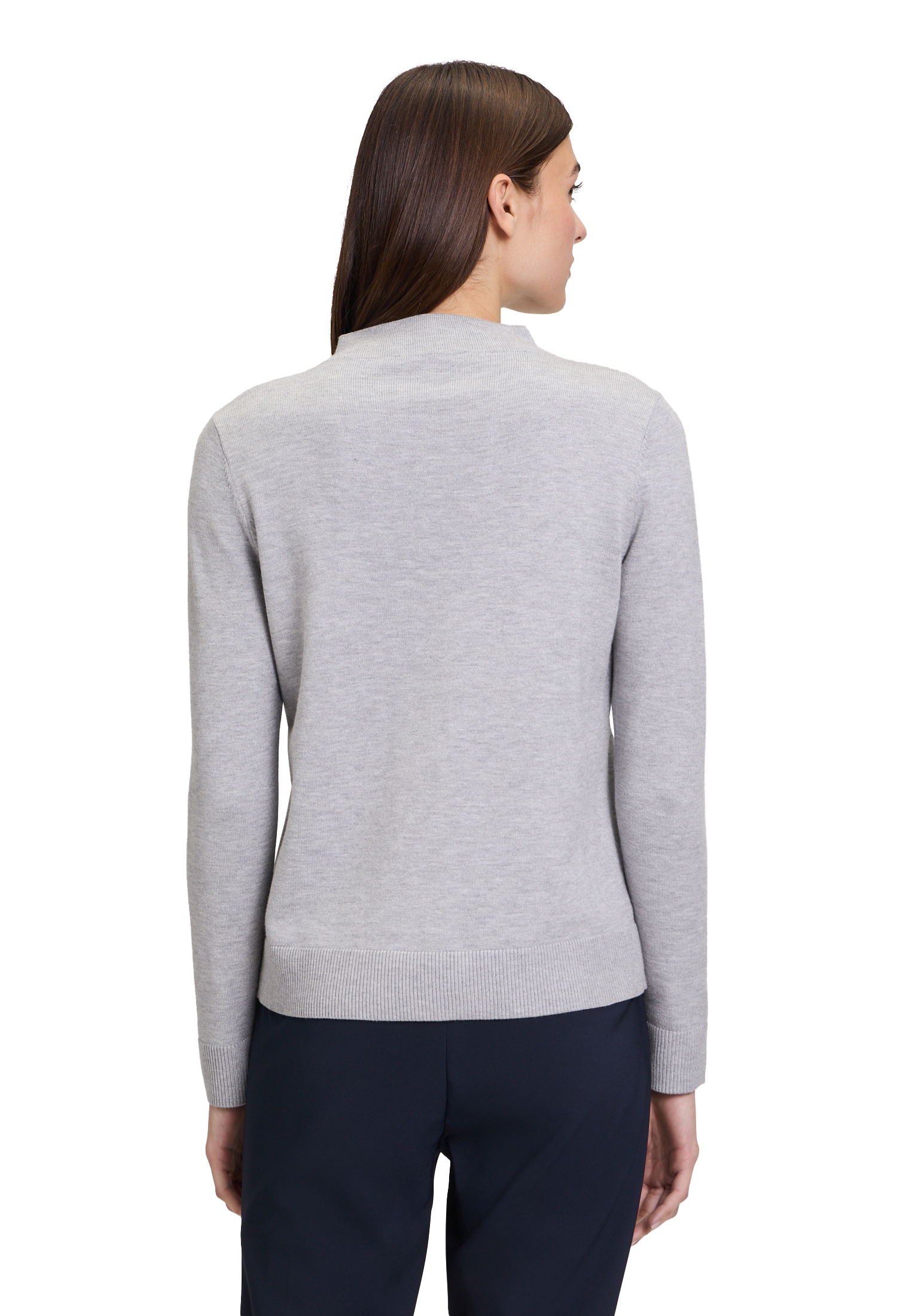 Betty Barclay Rundhalspullover »Basic-Strickpullover mit Stehkragen«