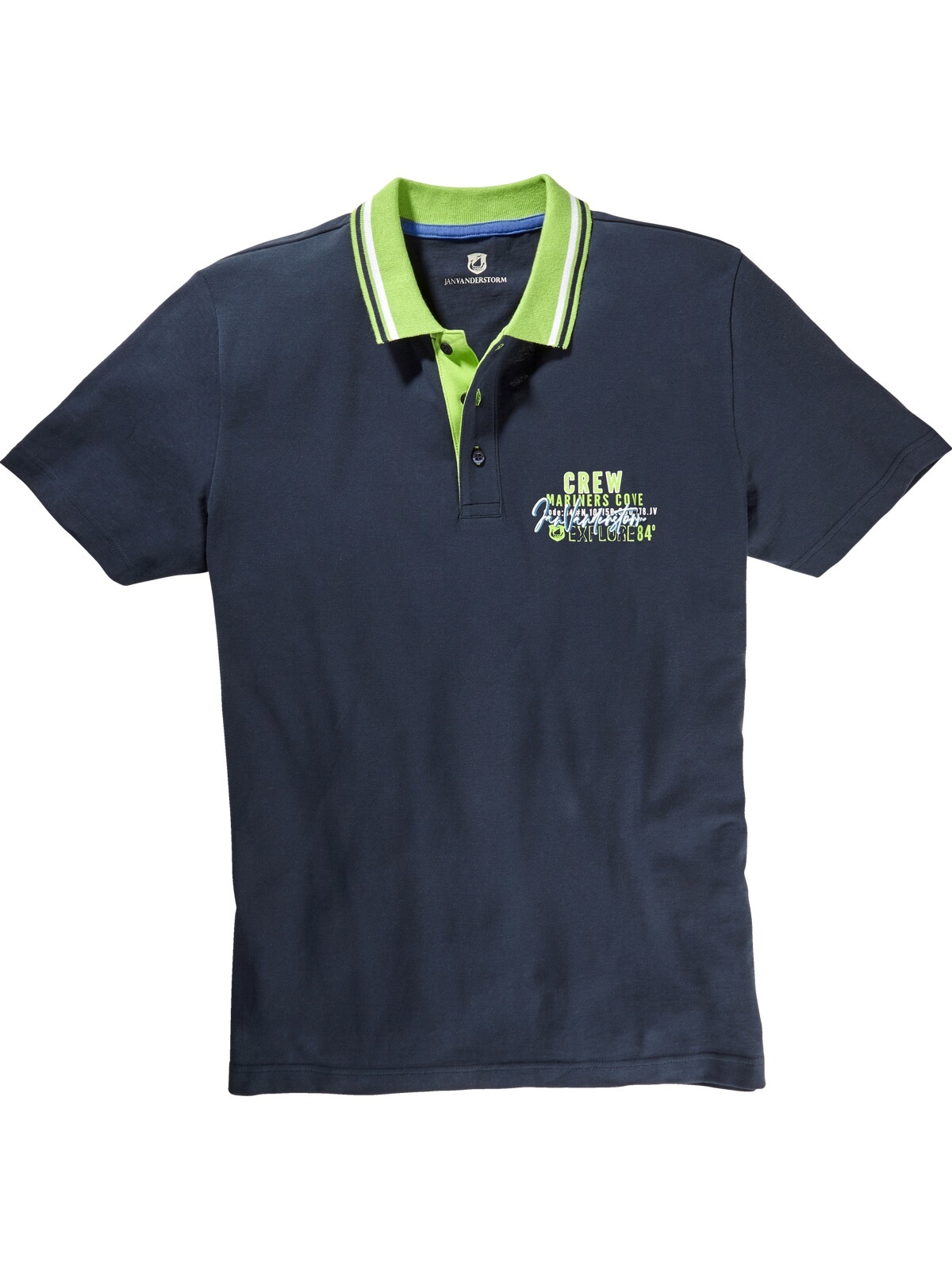 Jan Vanderstorm Poloshirt »Doppelpack Poloshirt TEOFIL«
