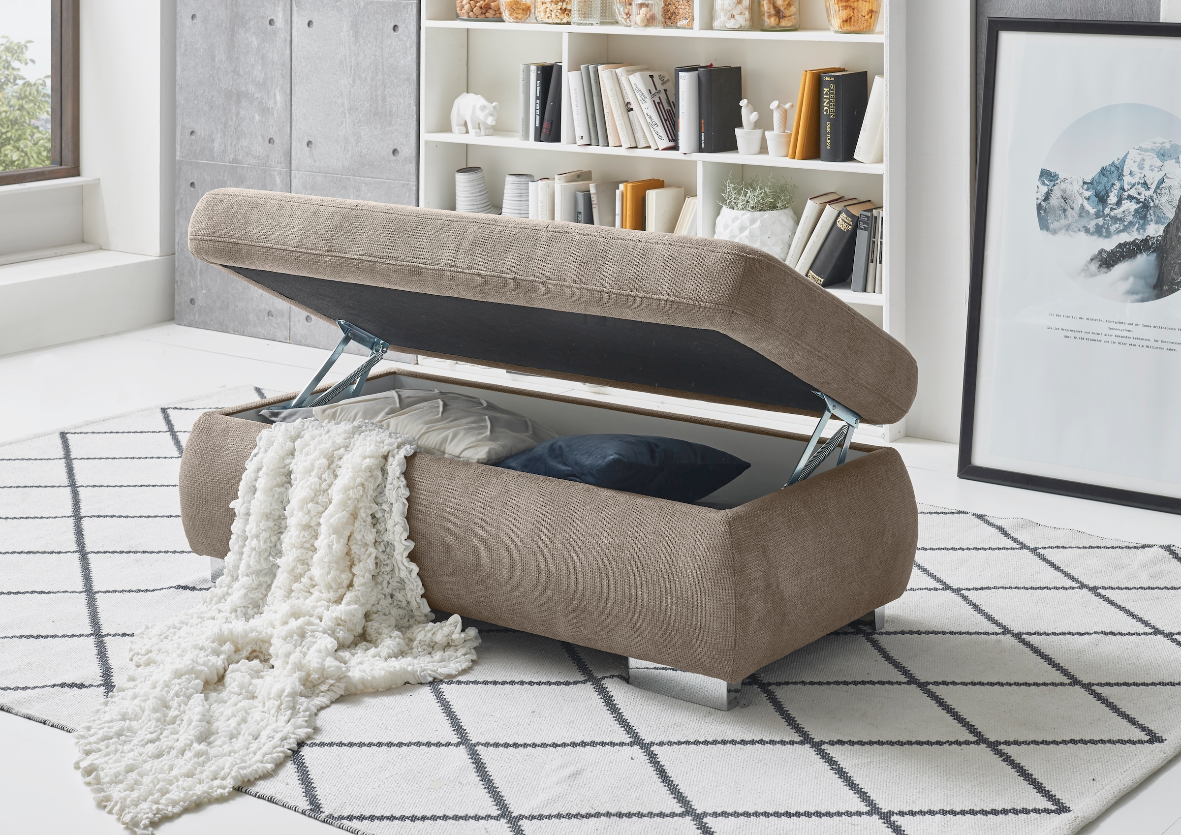Die PlanBar Hocker »MP-IN16037« mit Stauraum