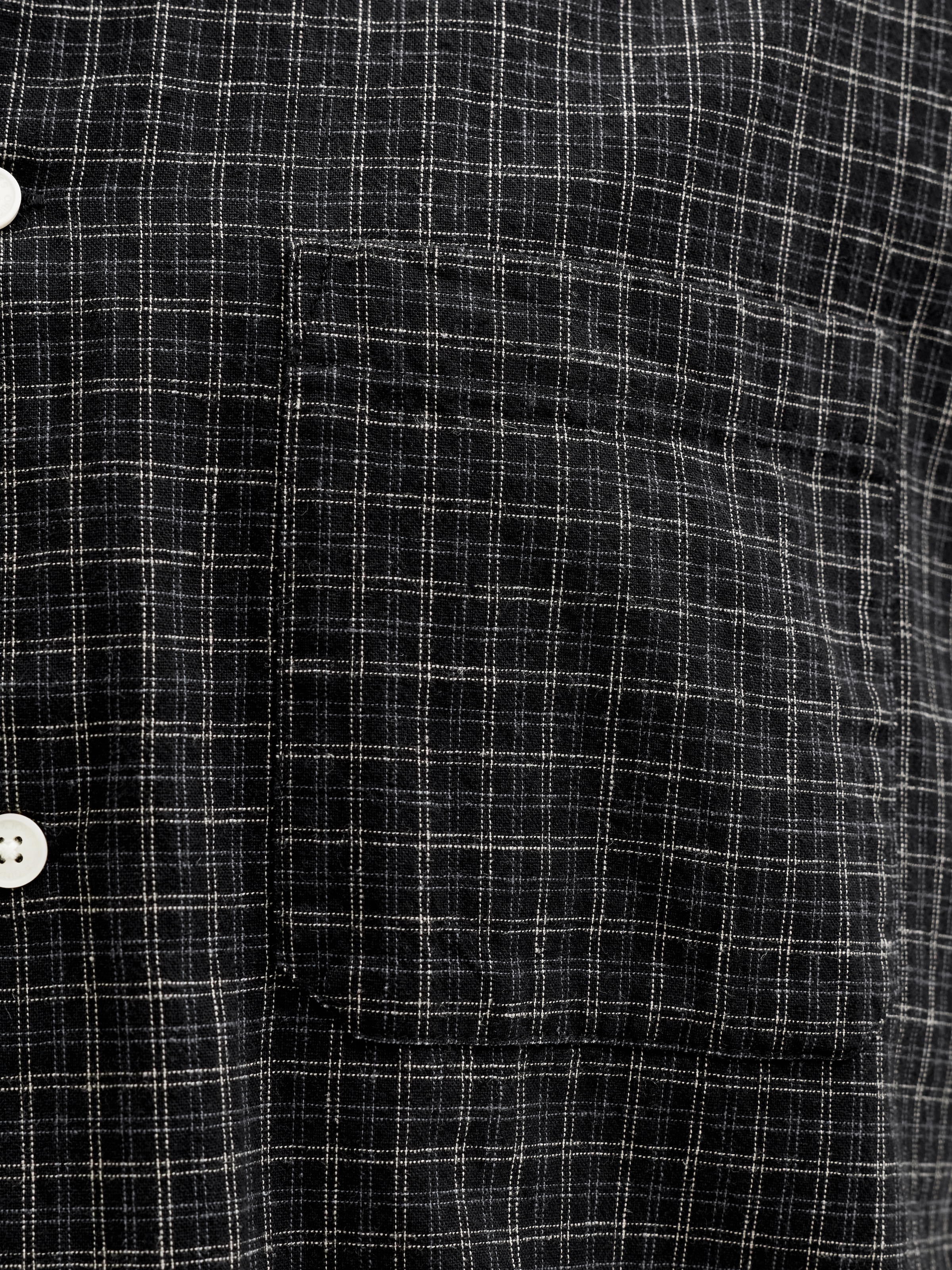Jack & Jones Kurzarmhemd »JORRIVIERA LINEN BLEND SHIRT SS LN« Baumwollmischung, regular fit