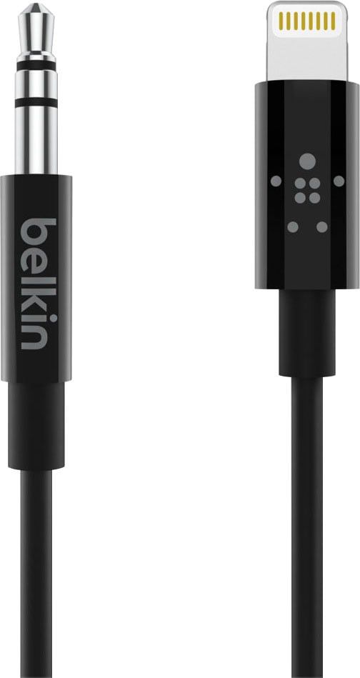 Audio-Kabel »AV10172BT06-BLK«, Lightning, 3,5-mm-Klinke, 180 cm