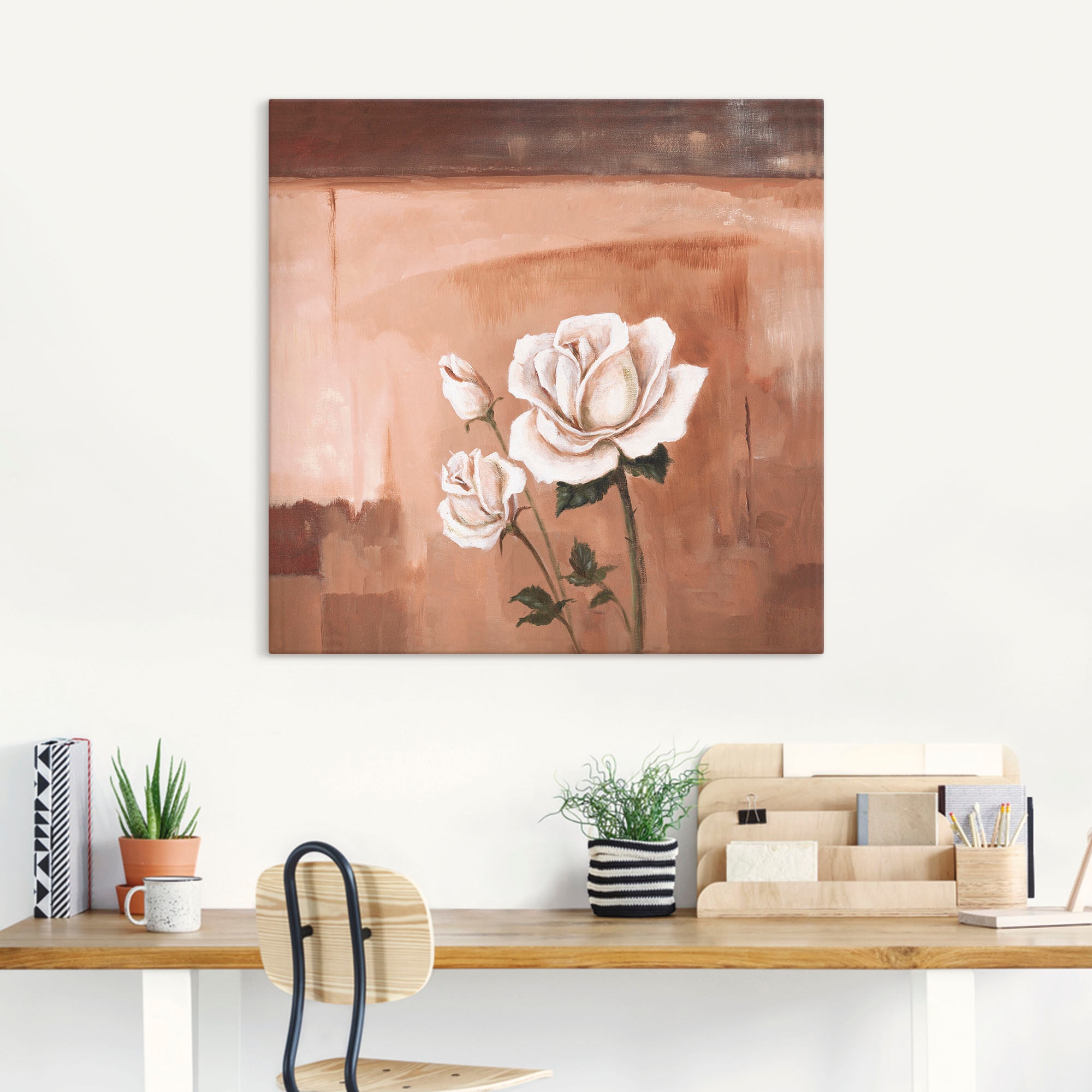 Artland Wandbild »Rosen in Größen (1 St.), Poster Alubild, als Blumenbilder, II«, im OTTO Online Leinwandbild, oder Shop versch. Wandaufkleber