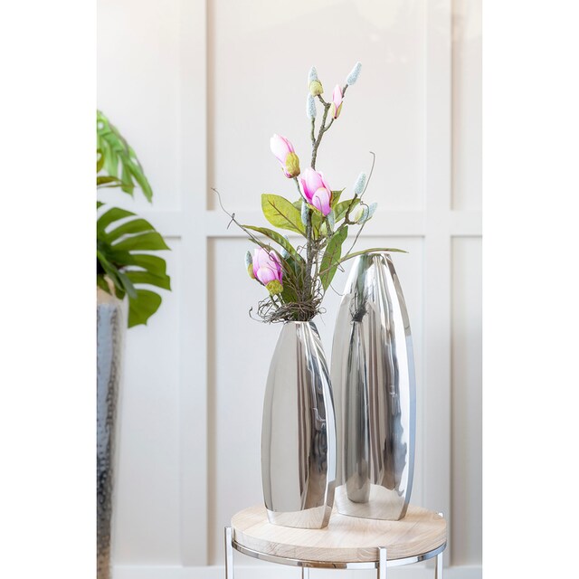 Fink Dekovase »ALETTA«, (1 St.), Vase aus Edelstahl, mit glatter Oberfläche  kaufen online bei OTTO