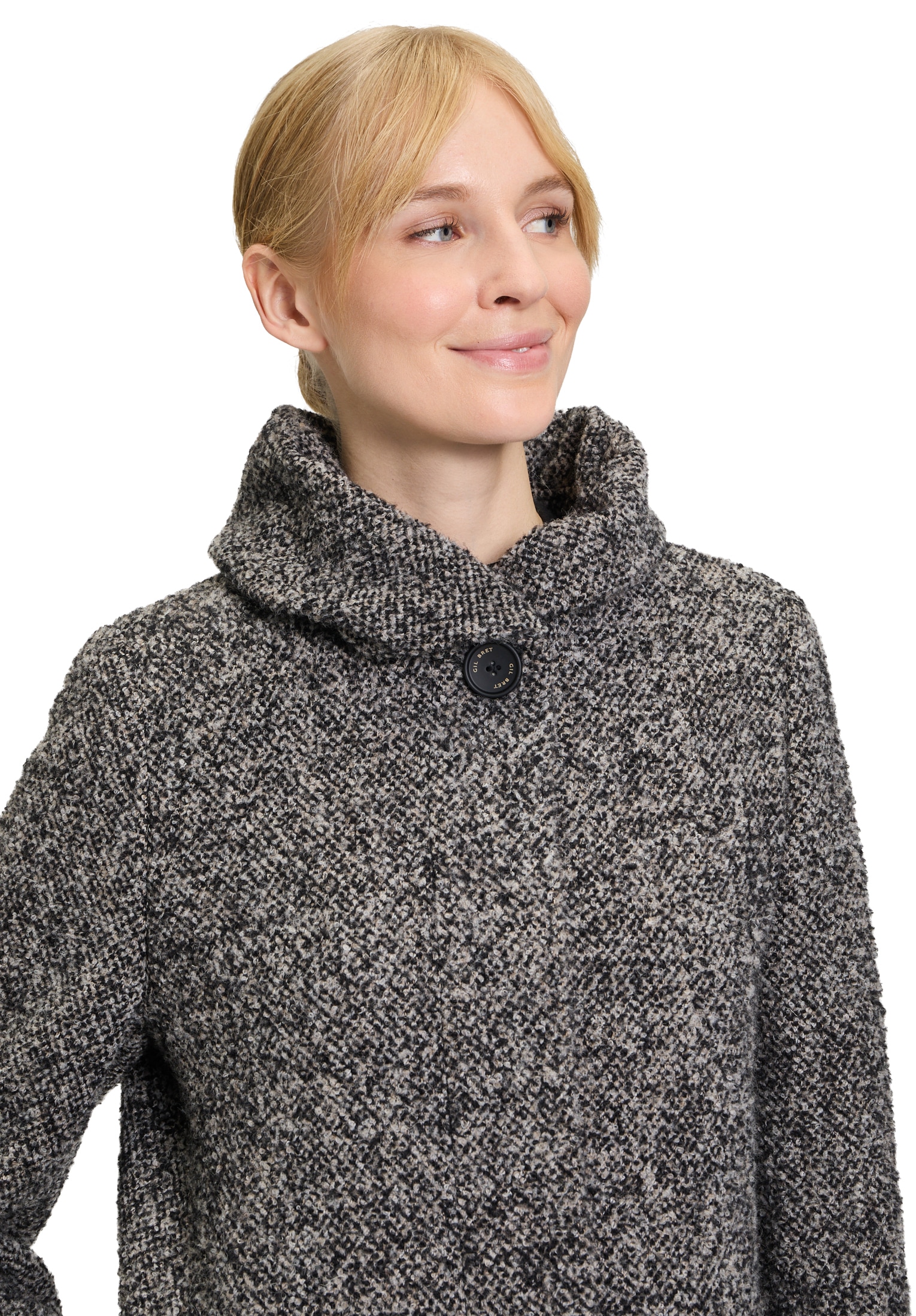 Gil Bret Wolljacke »Wolljacke mit Stehkragen«