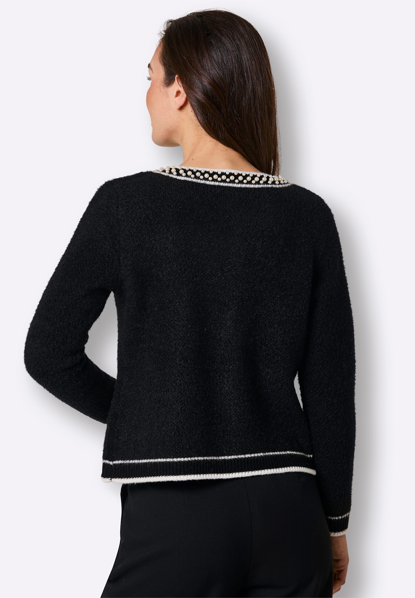 creation L Strickjacke »Woll-Strickjacke Strickjacke«