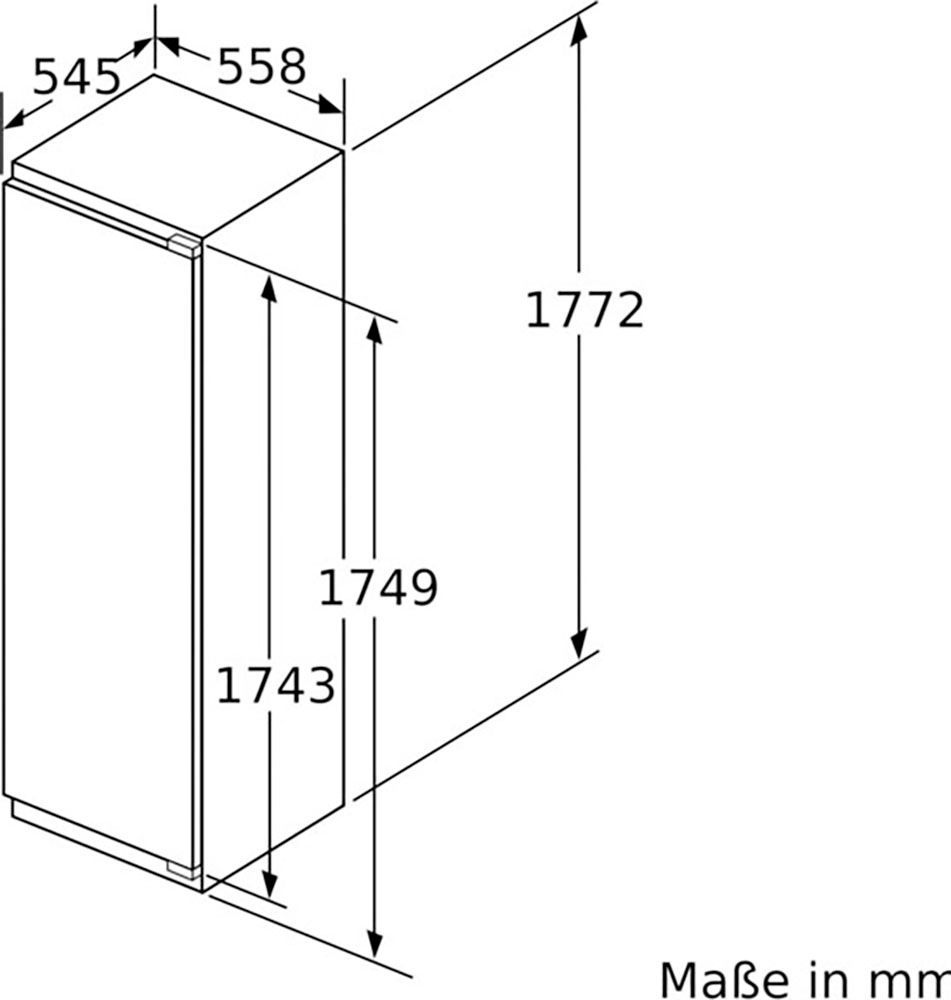 NEFF Einbaugefrierschrank »GI7813CE0«, N 70, 177,2 cm hoch, 55,8 cm breit