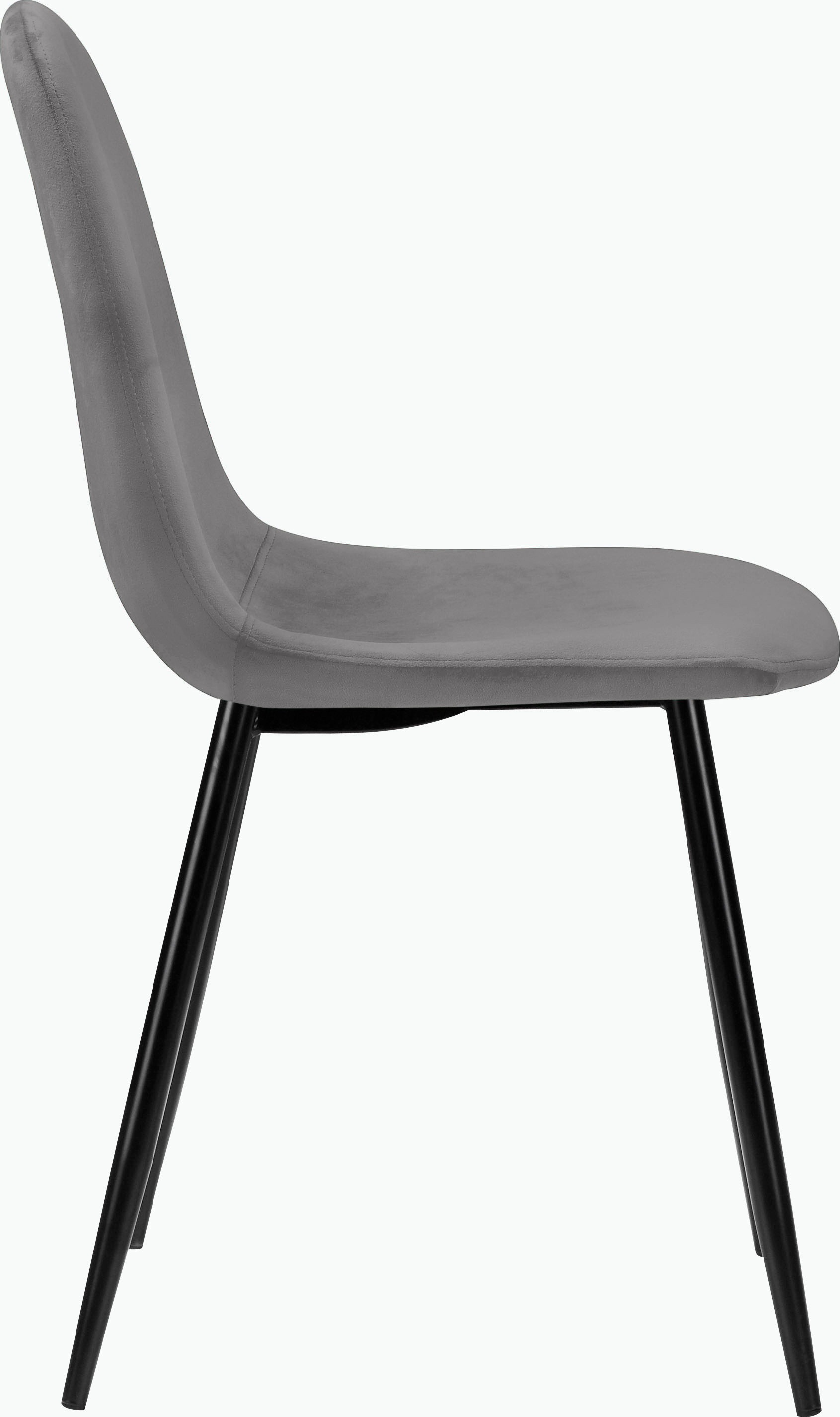 Leonique Essgruppe »Eadwine, TOPSELLER! Sitzgruppe Esstisch plus 4 Esszimmerstühle«, (Set, 5 tlg., Esstisch plus 4 Esszimmerstühle), Esstisch plus 4 Stühle in verschiedenen Farben