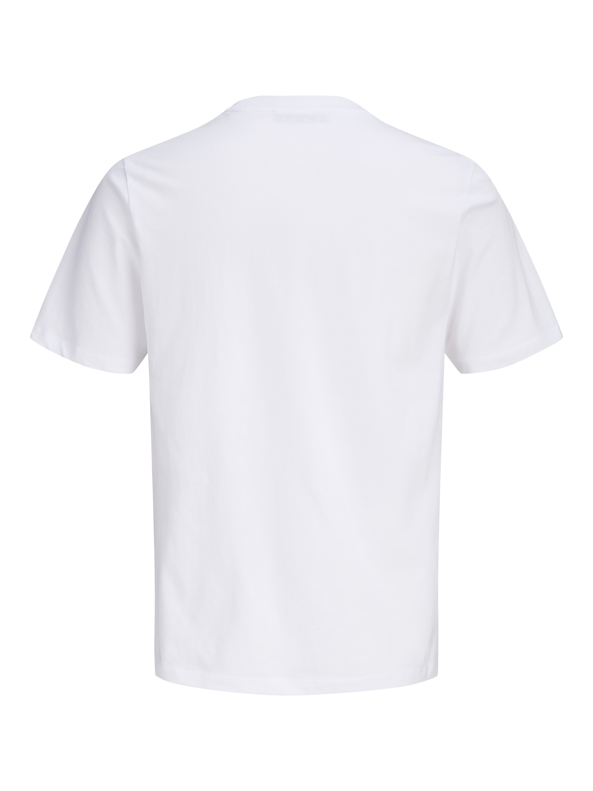 Jack & Jones Rundhalsshirt »JCOFUSION BOX PRINT TEE SS CN SN« Baumwolle, regular fit