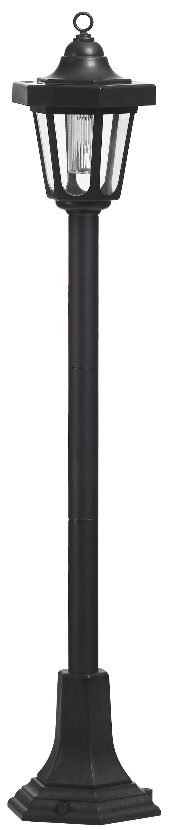 online 1 klar 100cm LED OTTO »Clint«, Höhe Aluminium flammig-flammig, Außen-Stehlampe incl. schwarz LED Kunststoff näve 14x bei IP44