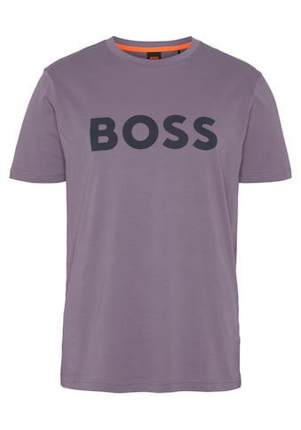 T-Shirt »Thinking 1 10246016 01«, mit großem BOSS Druck auf der Brust