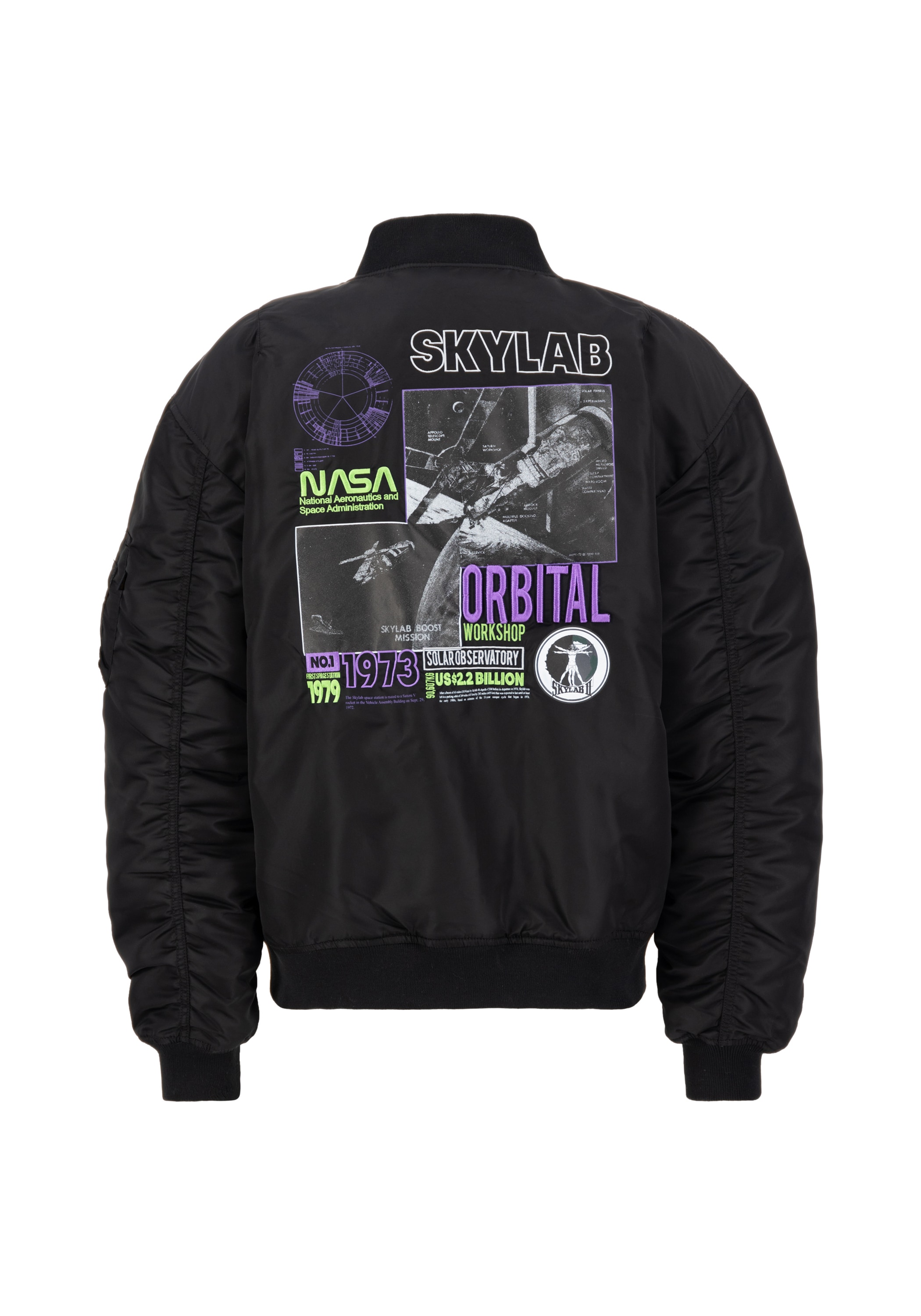 Alpha Industries Bomberjacke »Alpha Industries Men - Bomber Jackets MA-1 NASA Skylab«