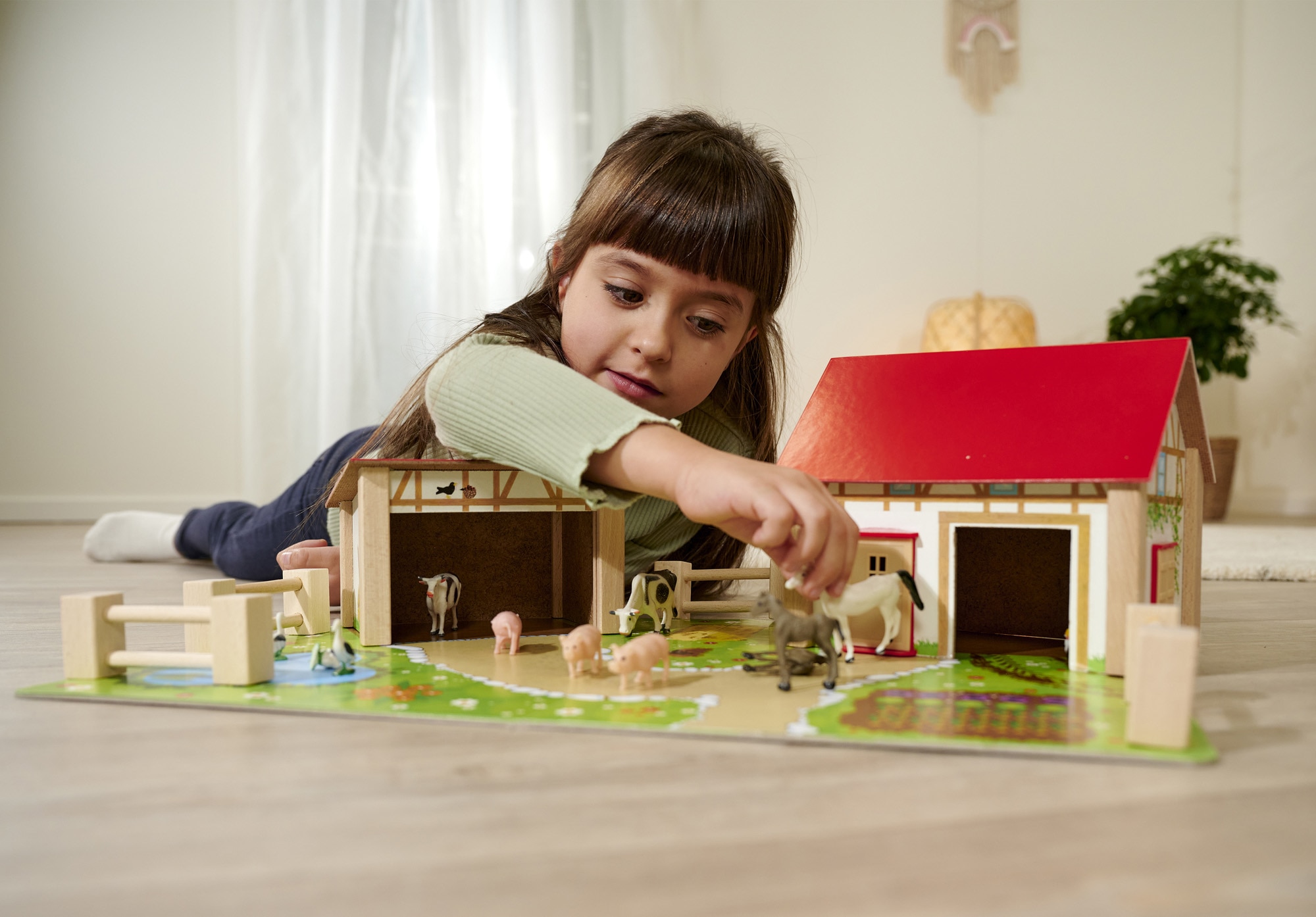 Eichhorn Spielwelt »Bauernhof«, Made in Europe