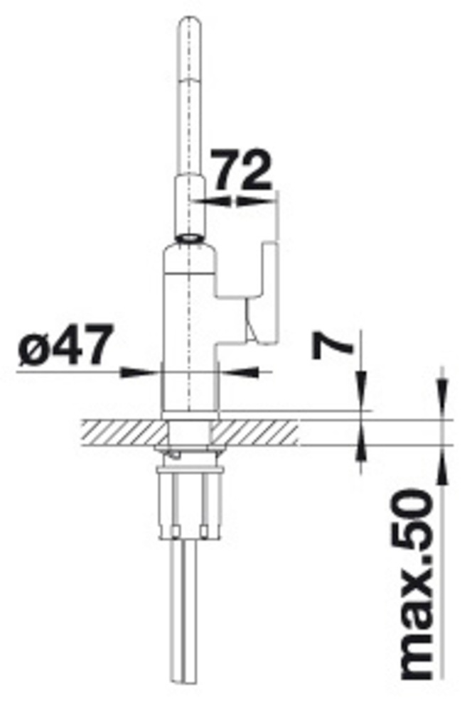 Blanco Küchenarmatur »VIU-S« mit Ausziehbrause