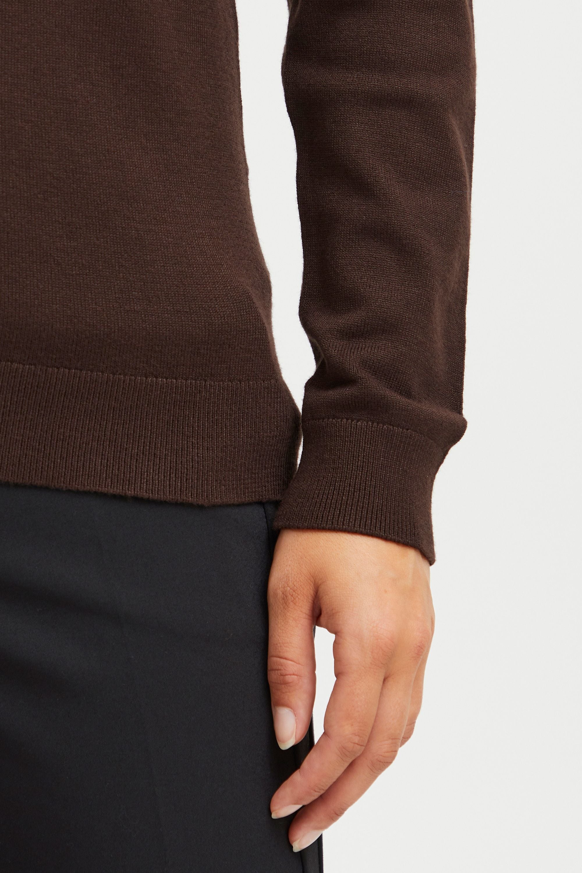 fransa Strickfleece-Pullover »Strickpullover FRBlume«