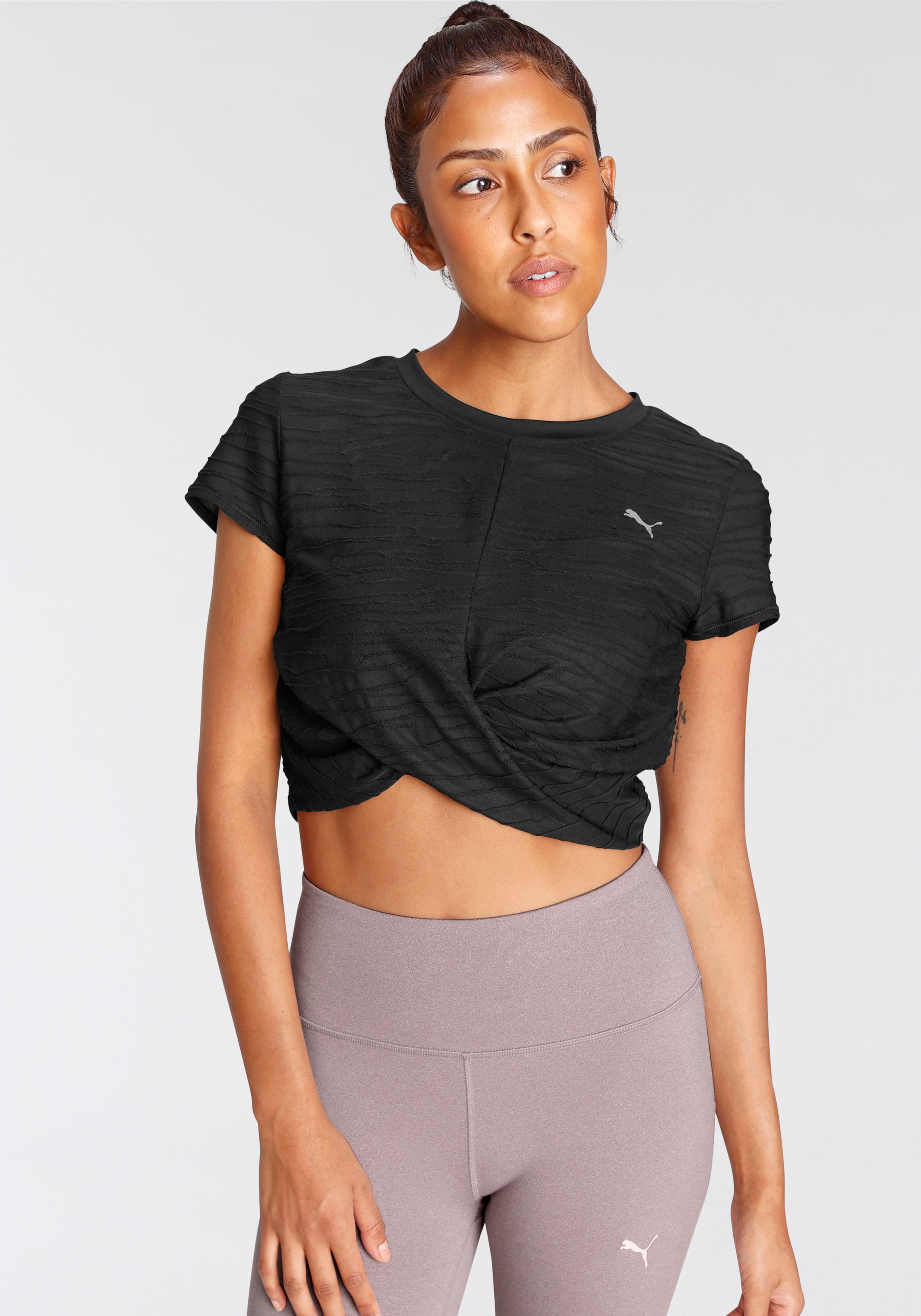 PUMA Yogashirt »STUDIO SKIMMER TEE«