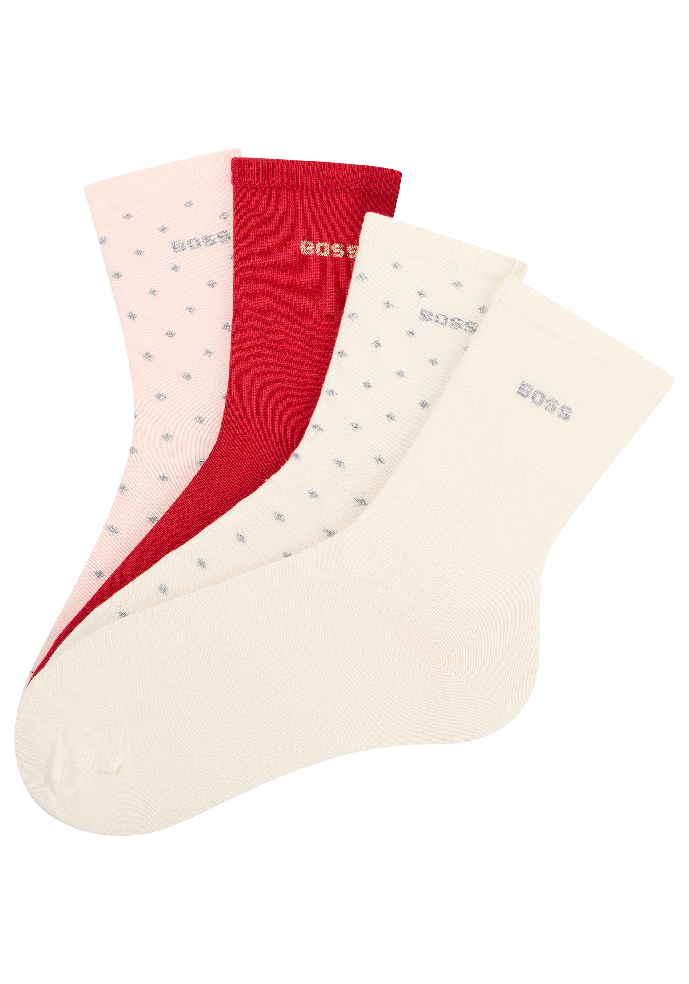 BOSS Socken »4P RS Gift Shine CC« 4 Paar tlg.