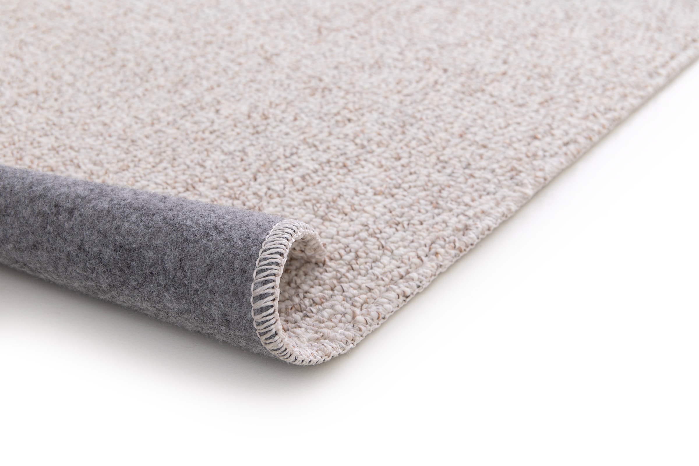 Primaflor-Ideen in Textil Teppich »DAISY, Schlinge, Made in Belgium« rechteckig 7 mm Höhe meliert, strapazierfähig, waschbar