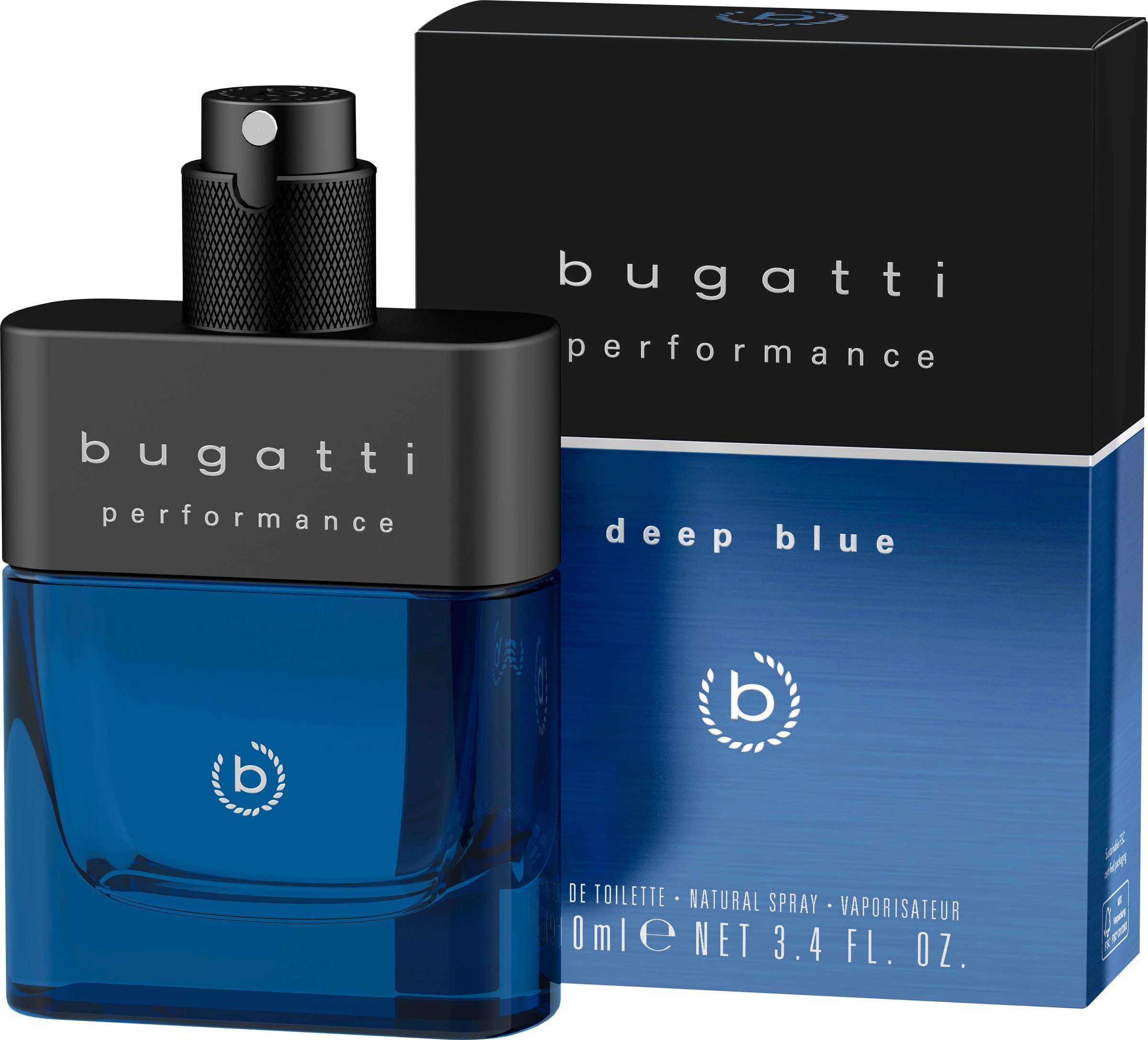 bestellen Deep Eau »BUGATTI OTTO Performance bei Blue Toilette de bugatti 100ml« EdT