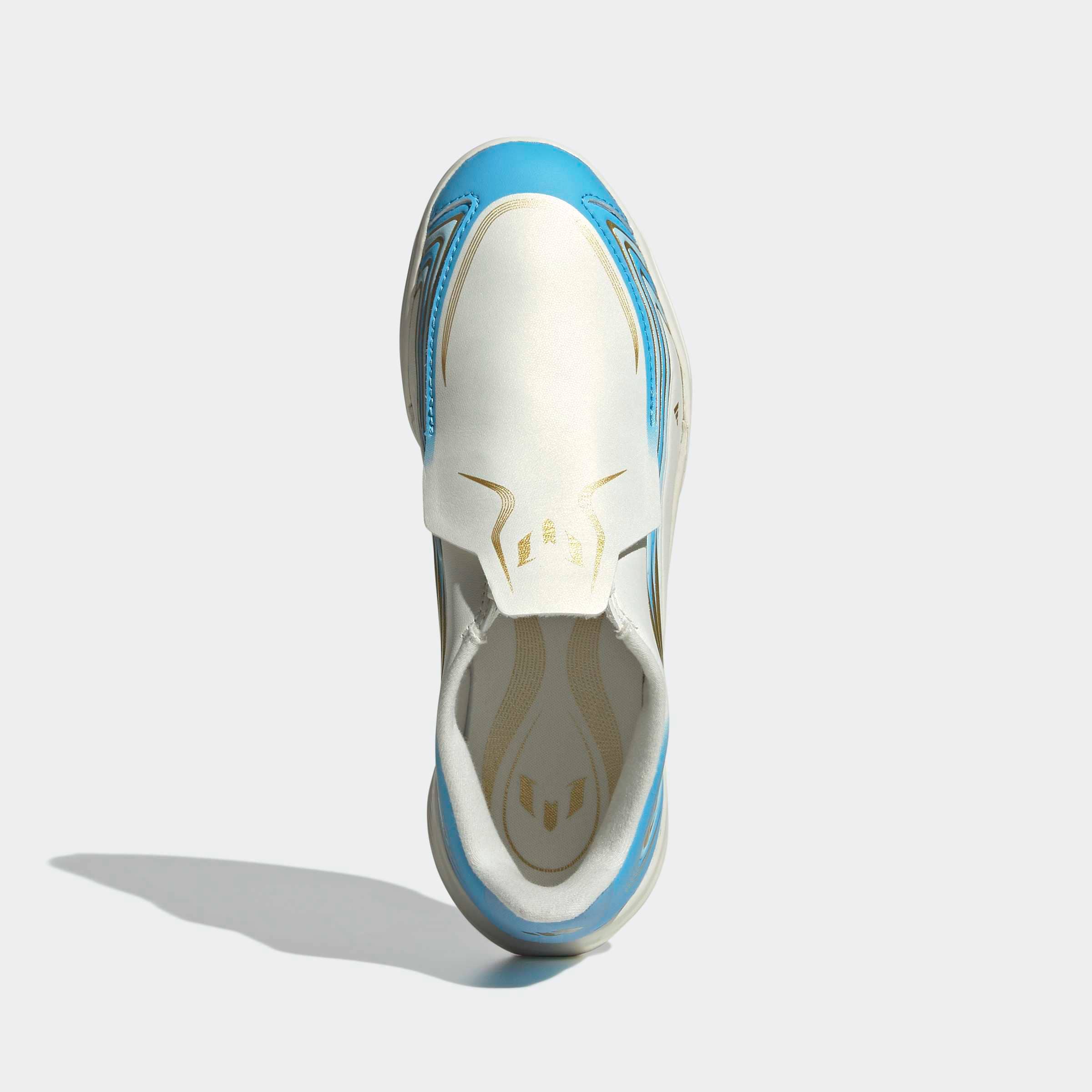 adidas Performance Fußballschuh »F50 MESSI LEAGUE KIDS , HALLENBÖDEN, OHNE SCHNÜRSENKEL«  für Hallenboden, für Jugendliche & Kinder