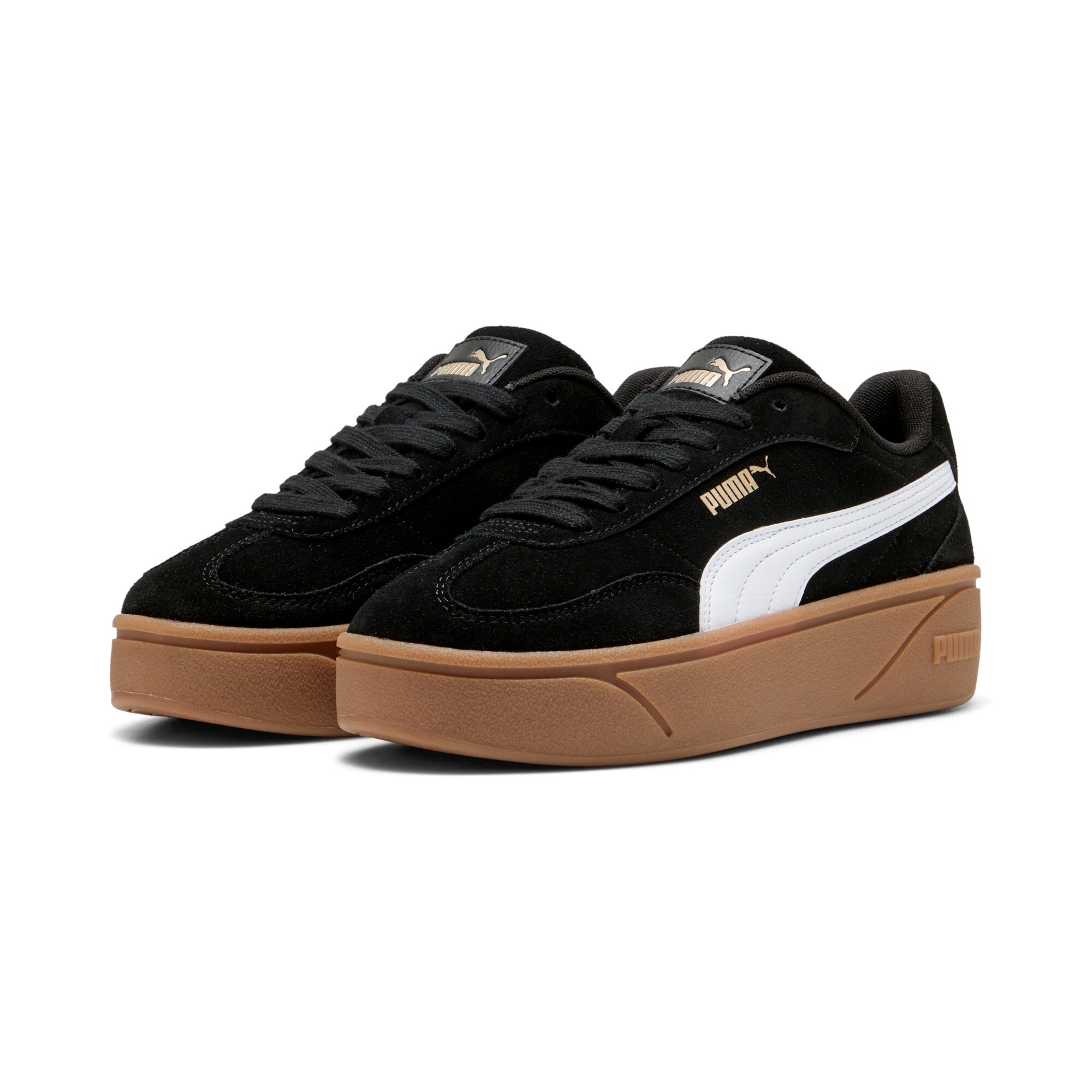 PUMA Sneaker »CLUB II ERA PLATFORM SD WNS«  Obermaterial aus Leder, Innenmaterial aus Textil