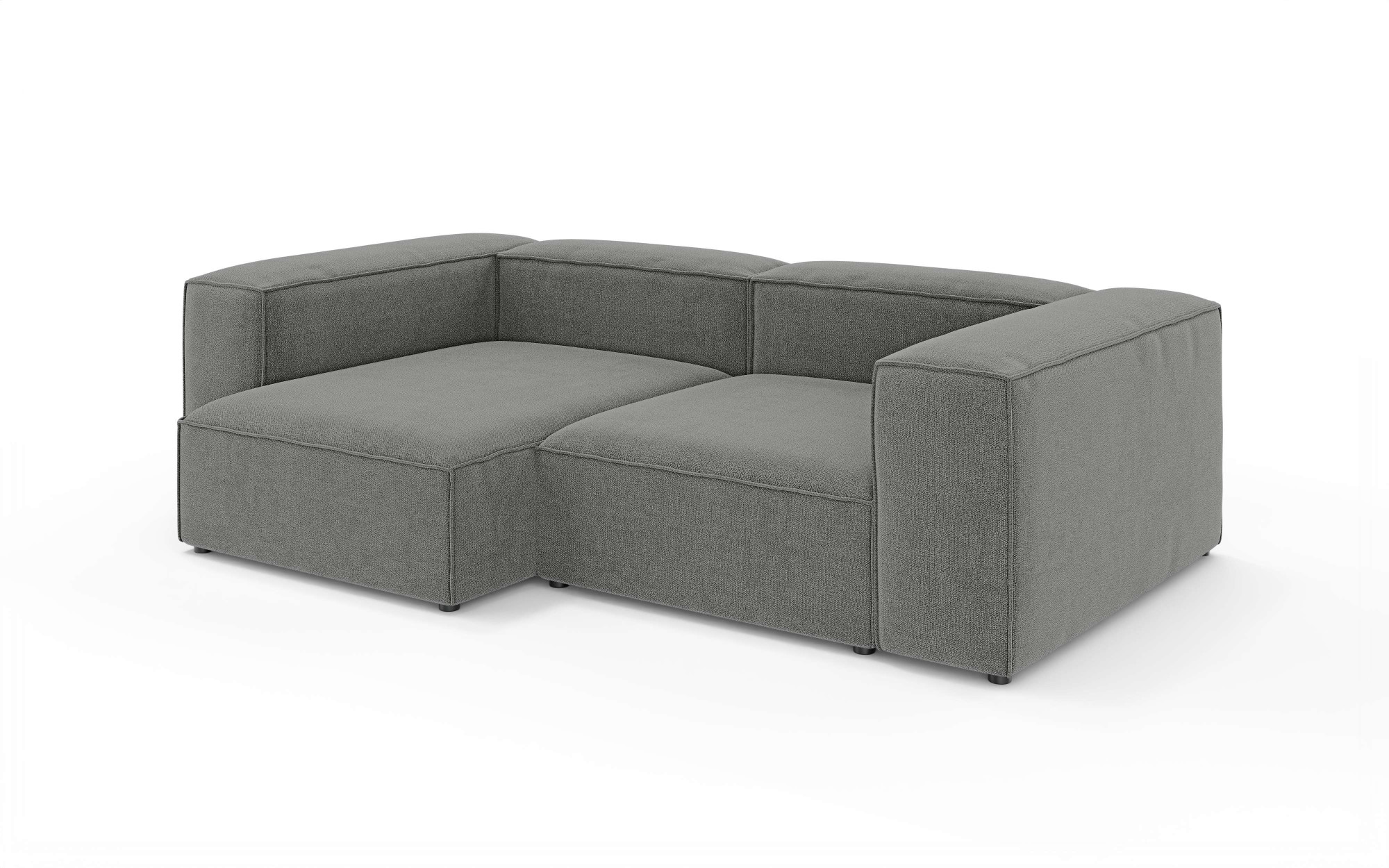 INOSIGN Ecksofa »XL HAILY L-Form, Modularsofa extra tief, Maße B/T/H: 260/160/72 cm«, als Modul oder separat verwendbar, für individuelle Zusammenstellung