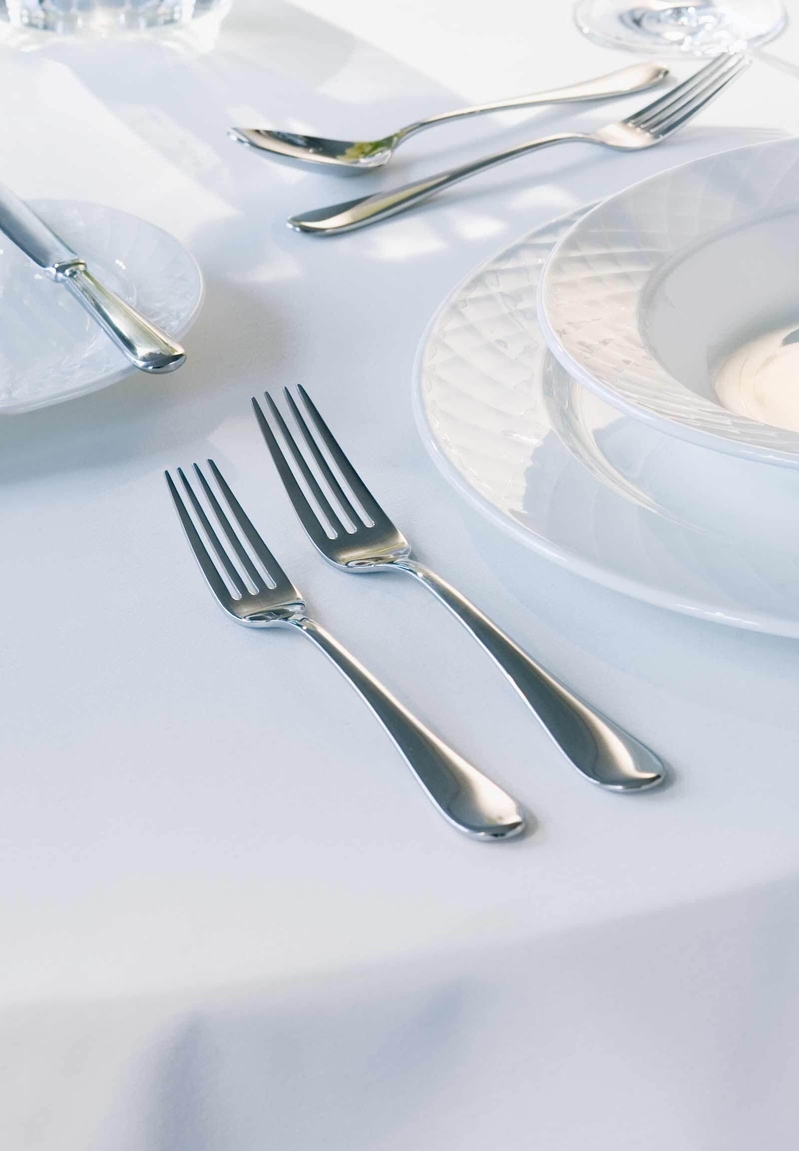 Villeroy & Boch Tafelgabel »Kuchengabel Oscar 15,8 cm 6er Set edelstahl« Spülmaschinenfest
