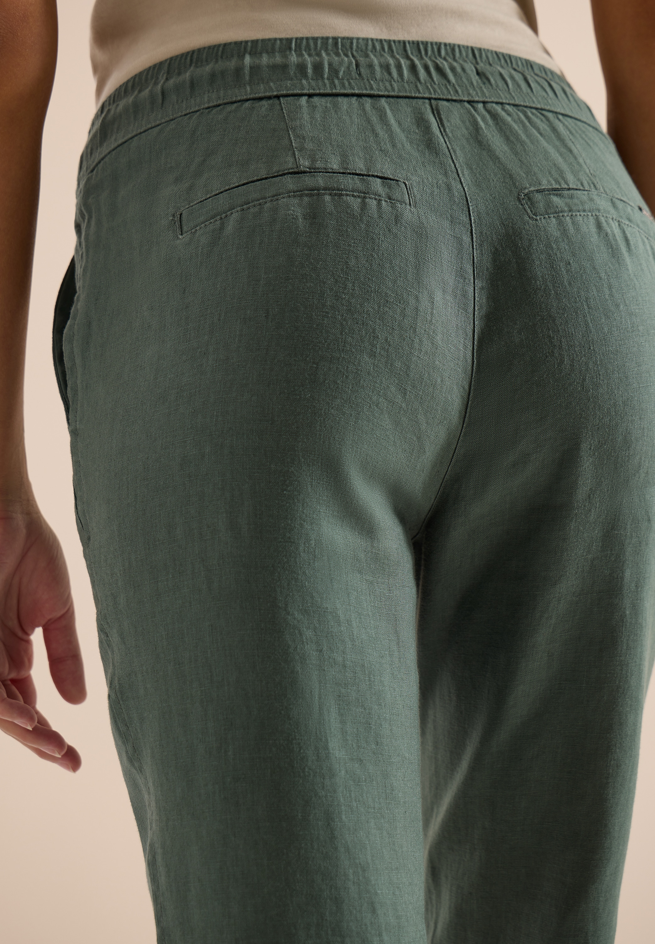 Cecil Stoffhose »Style Tracey«  im Casual Fit und aus Leinen