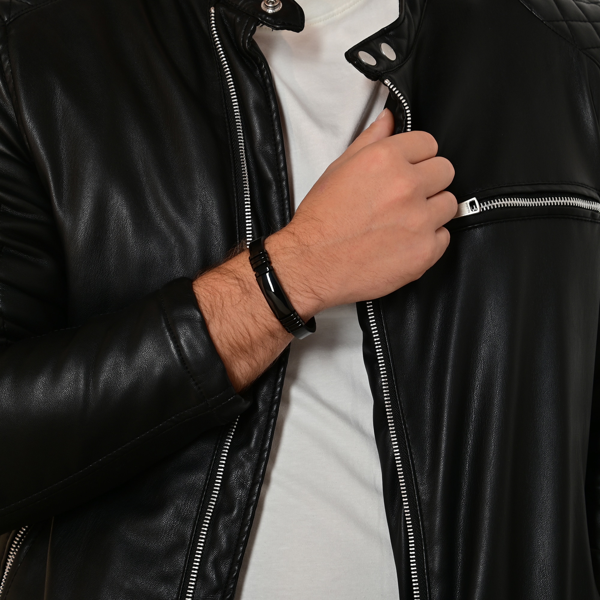 Adelia´s Armband »Unisex Armband aus Leder 21 cm«