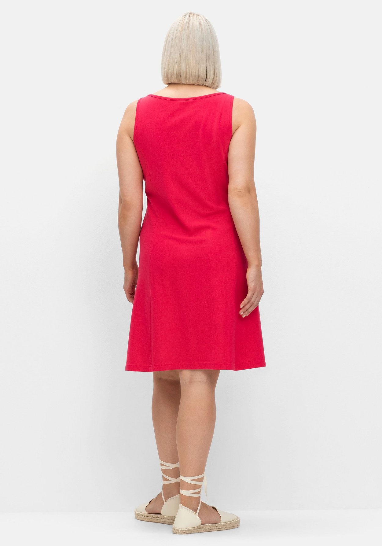 Sheego Jerseykleid »Kleid mit breiten Trägern«