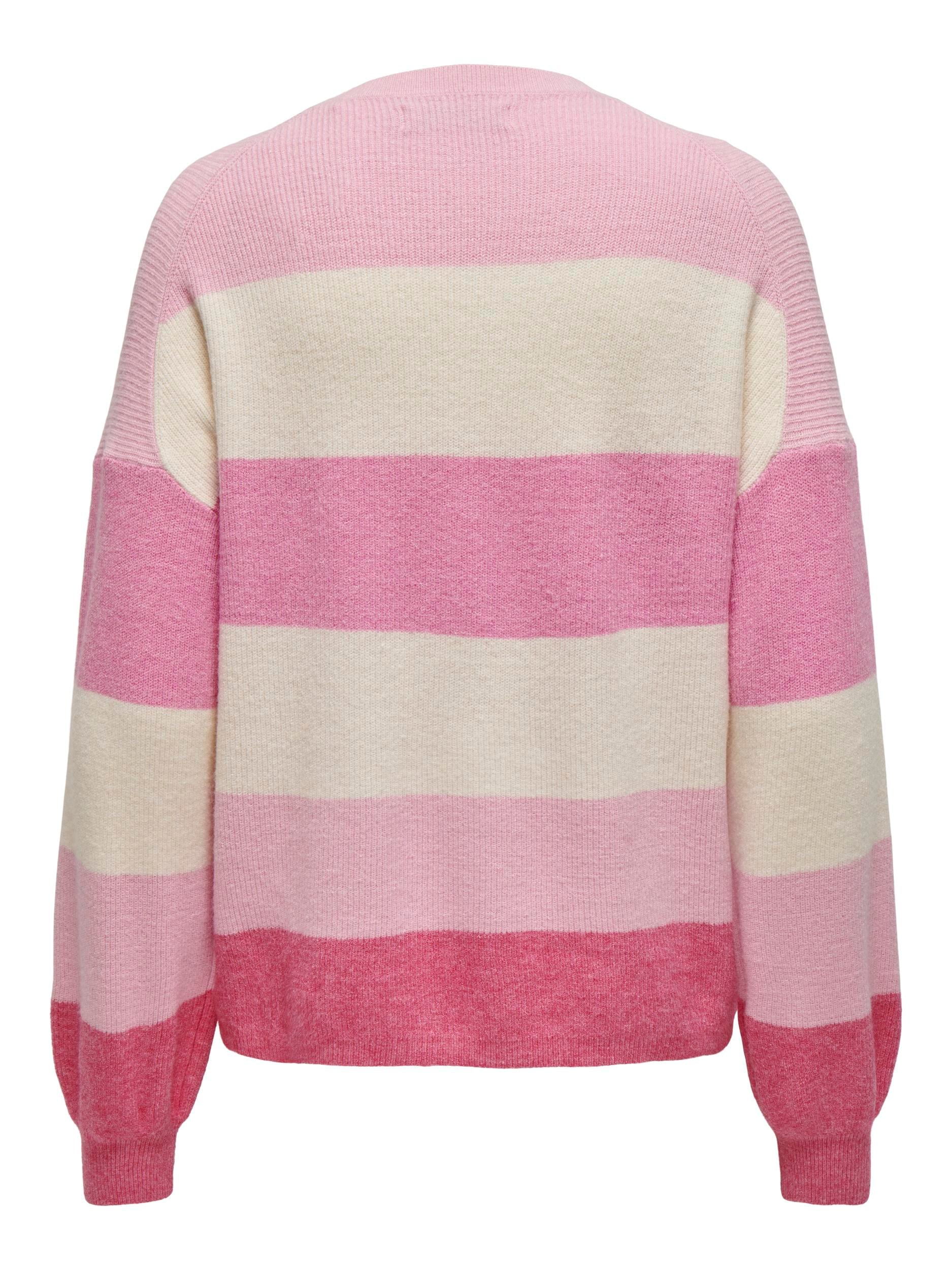 ONLY Strickpullover »ONLATIA L/S STRIPE PULLOVER KNT NOOS«