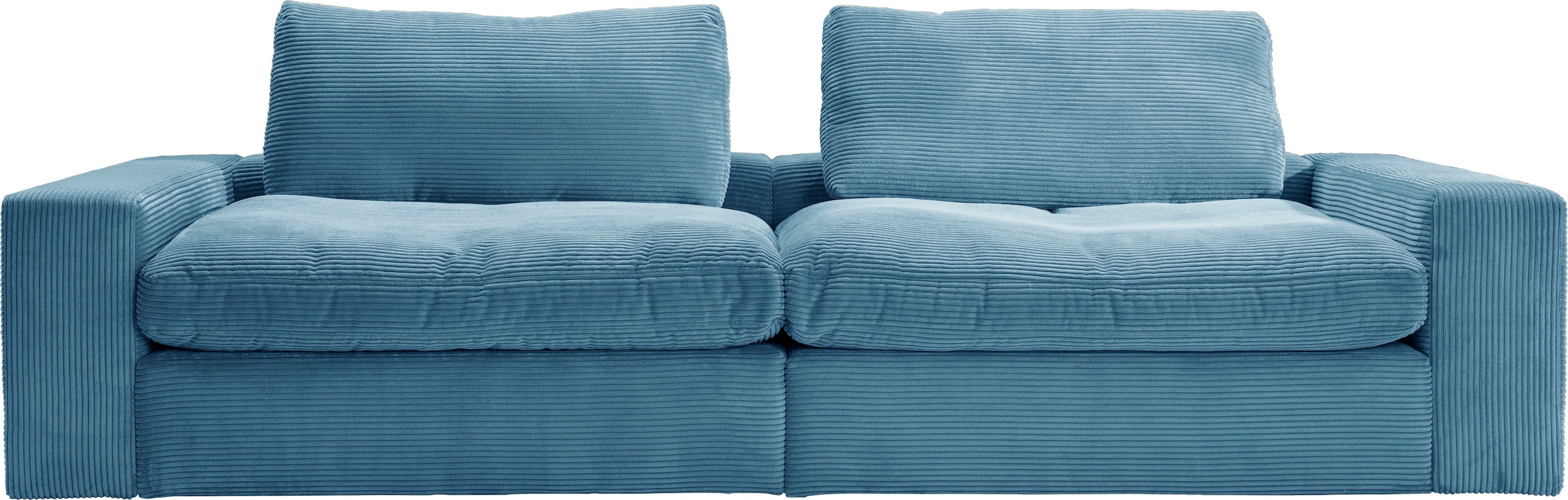 Big-Sofa »Sandy«, 296 cm breit und 98 cm tief, in modernem Cordstoff