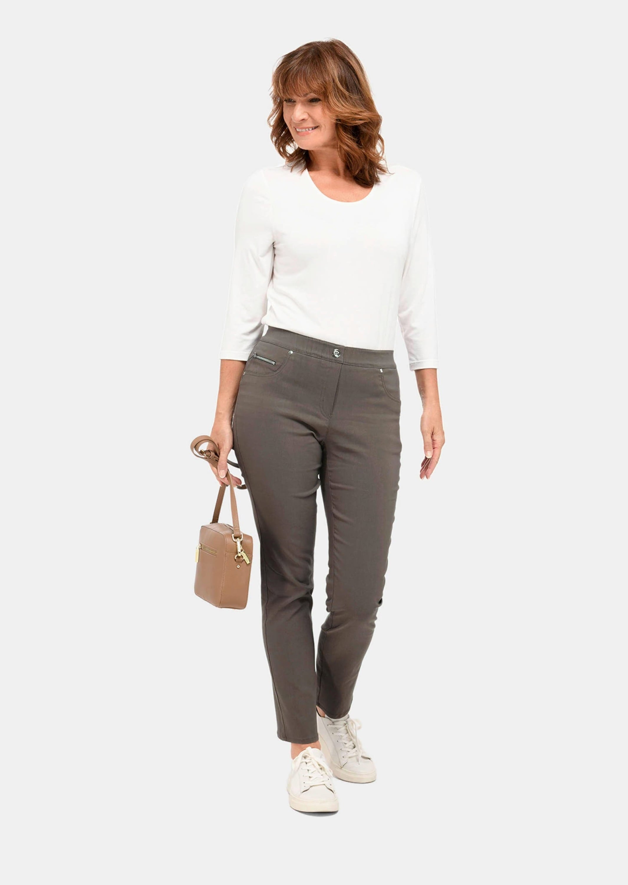 GOLDNER Schlupfhose »Kurzgröße Schmutzabweisende Super-Stretch-Schlupfhose Louisa«