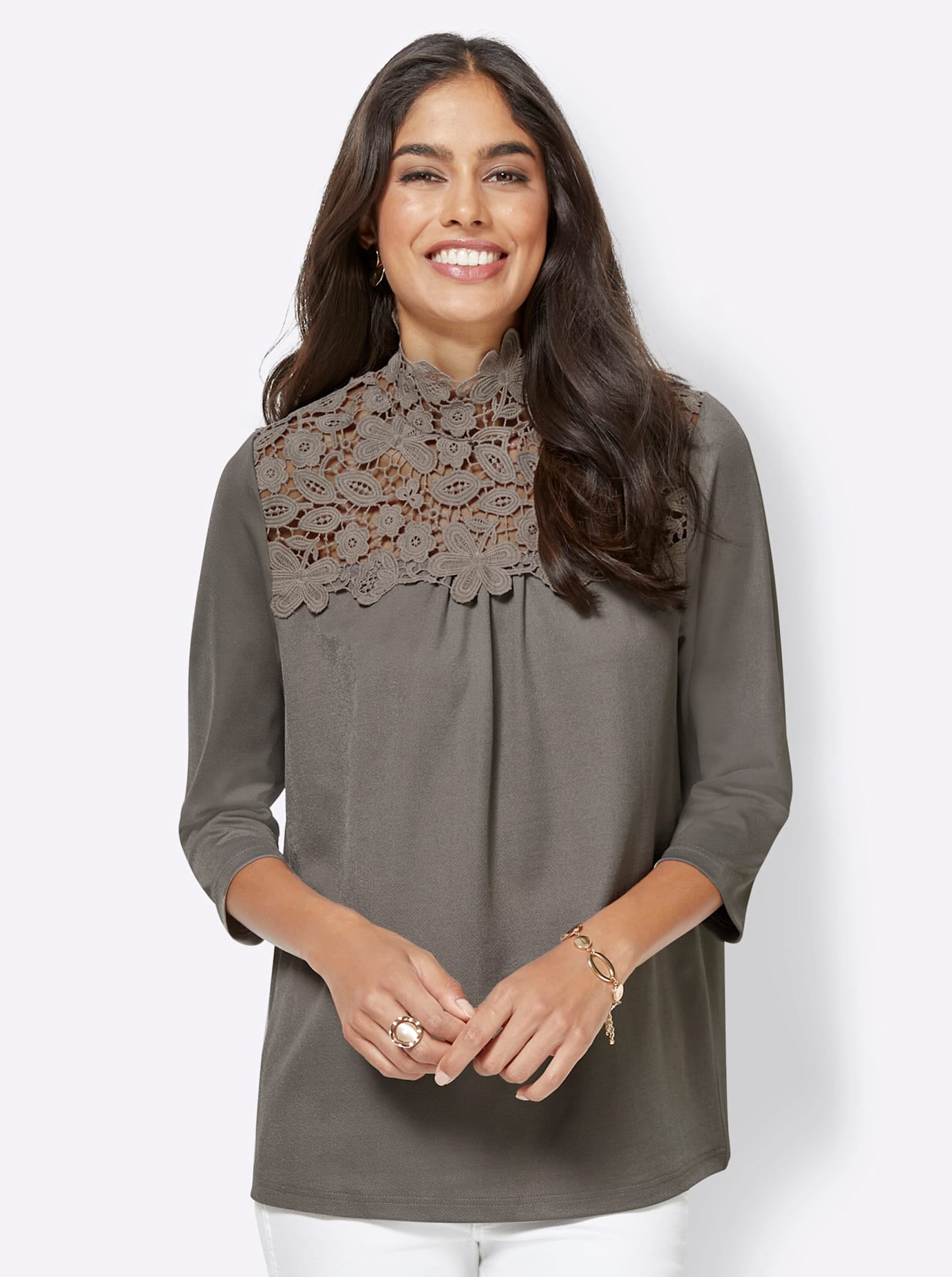 Alessa W. Spitzenshirt »Shirt«, (1 tlg.)