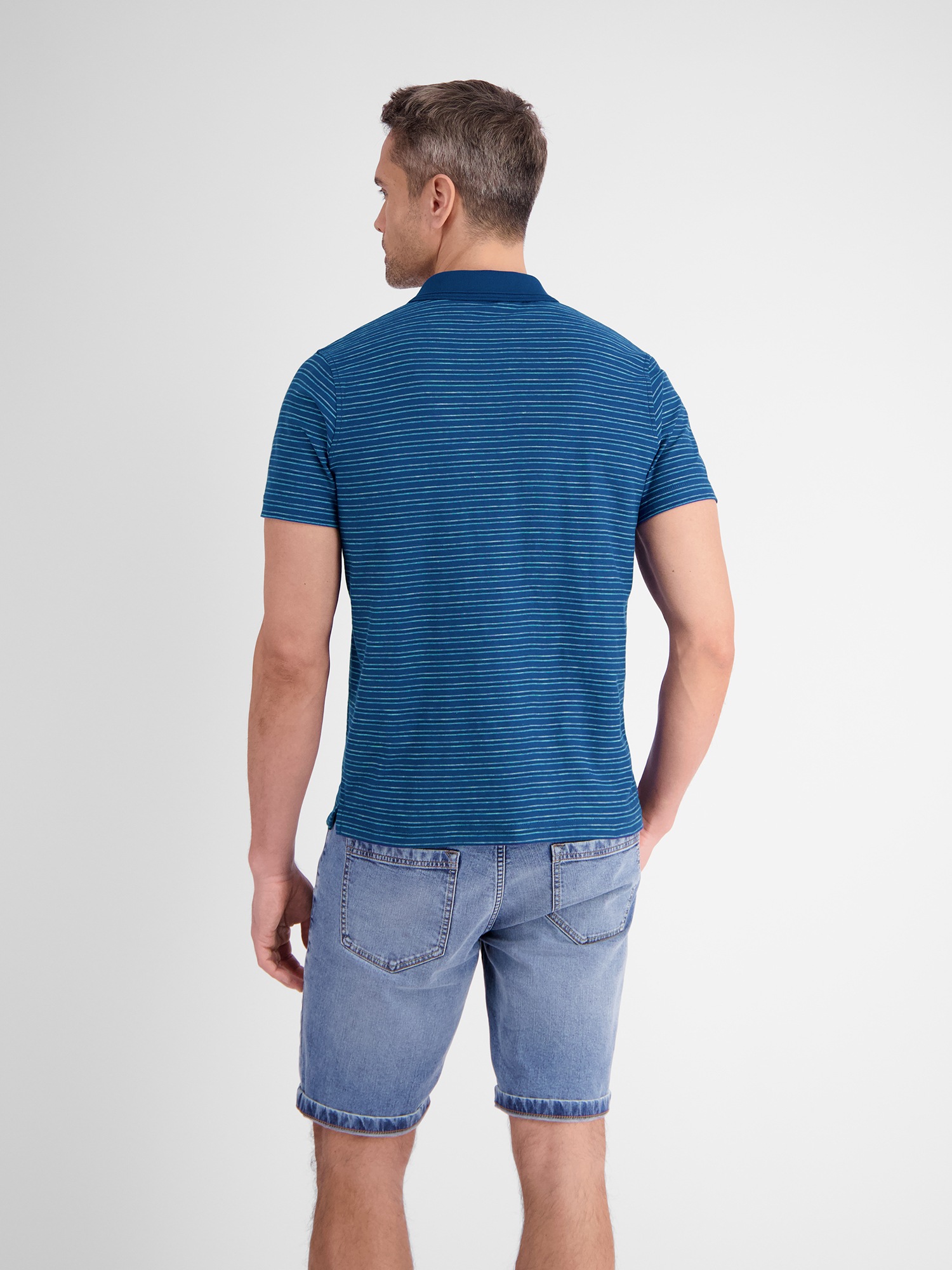LERROS Poloshirt »LERROS Herren Poloshirt, gestreift«