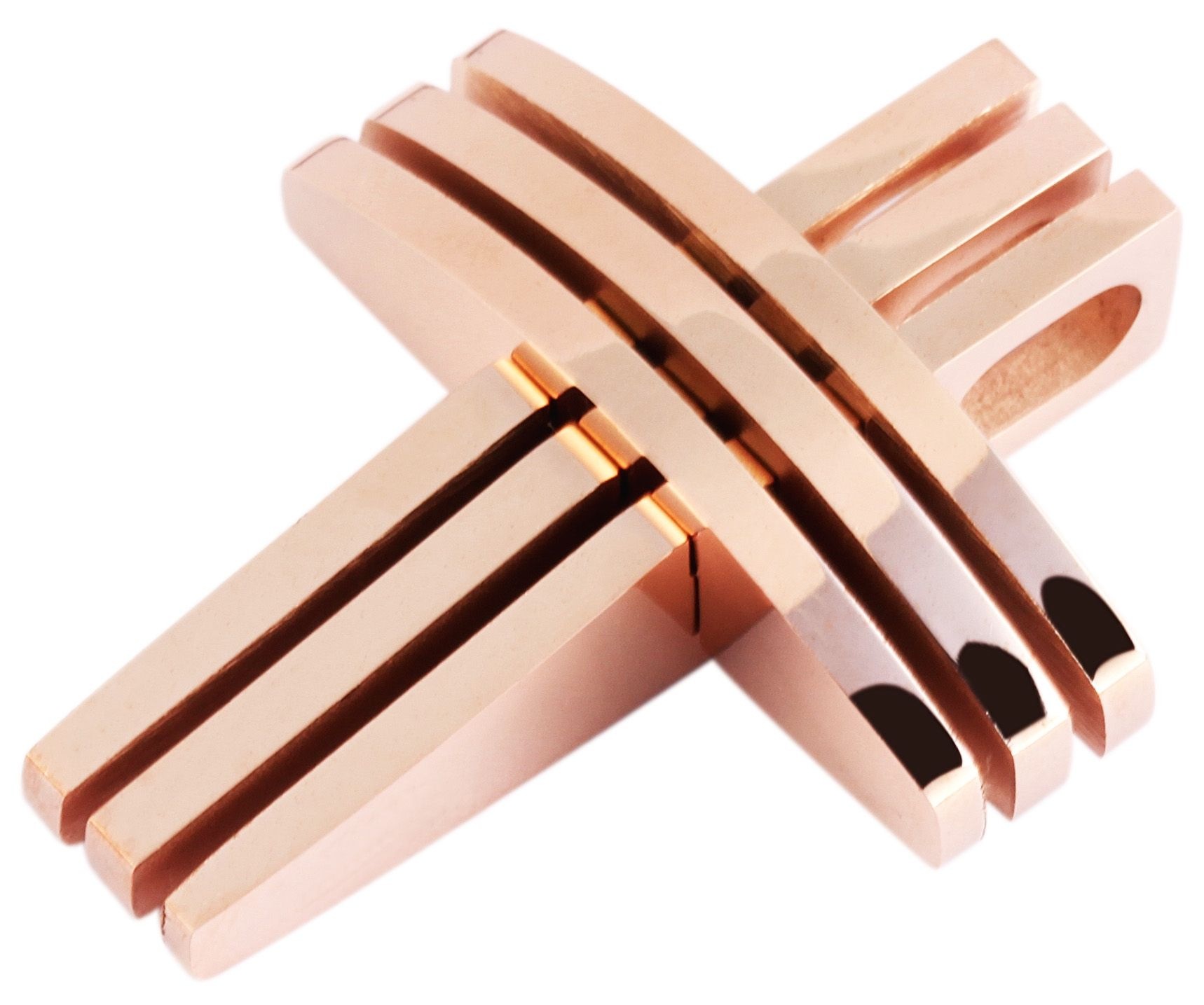 Adelia´s Kreuzanhänger »Unisex Anhänger ¿ Kreuz Kreuzanhänger aus Edelstahl«