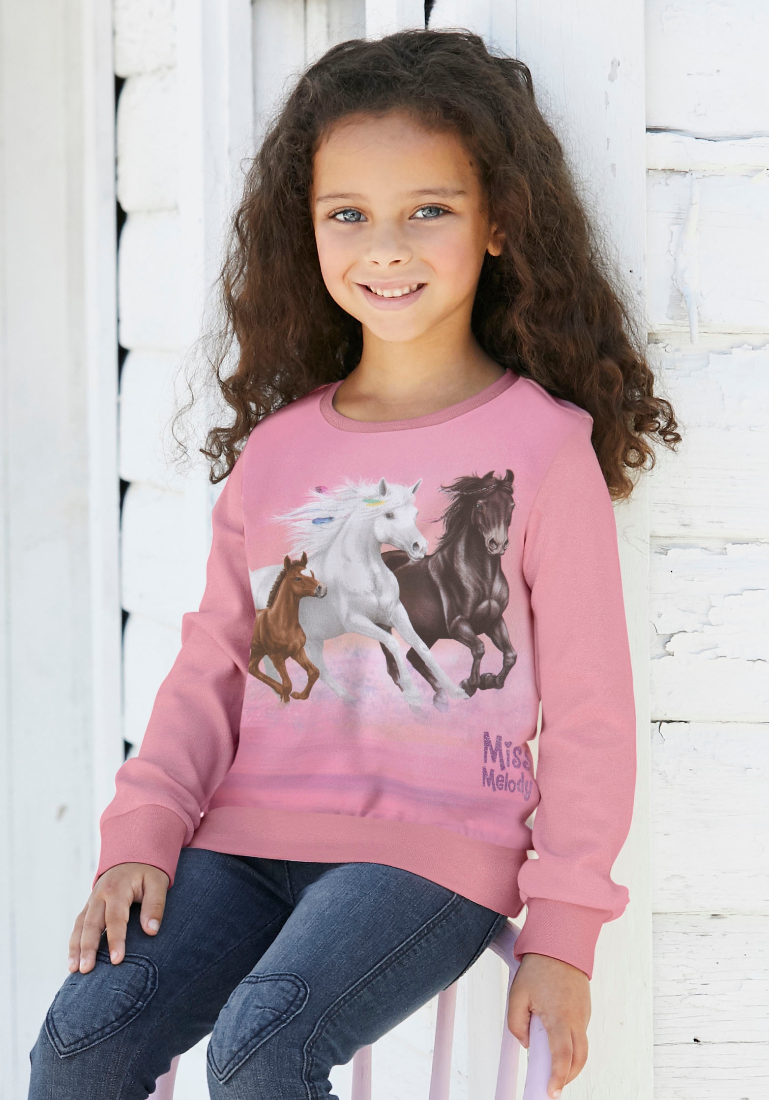 Miss Melody Longsweatshirt, für Pferdefreunde online bei OTTO