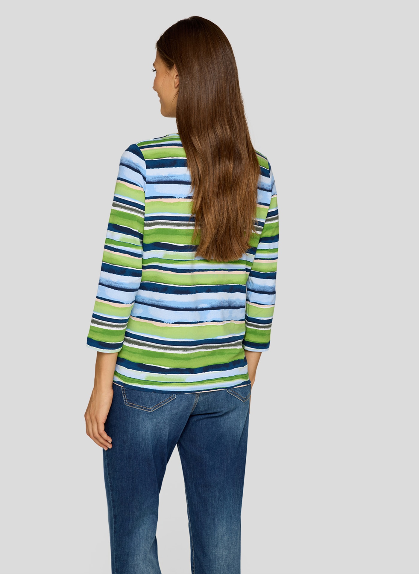 Rabe 3/4-Arm-Shirt, im Streifen-Look