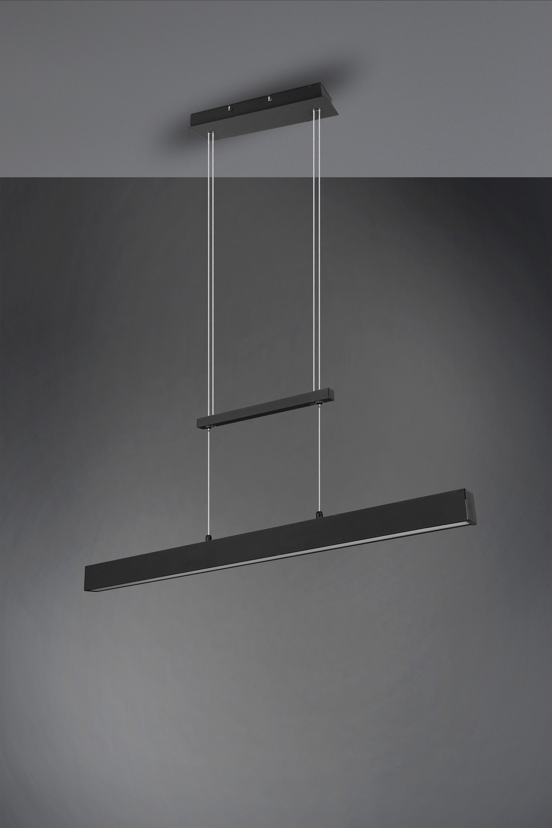 REALITY Leuchten LED Pendelleuchte »PAROS«, 1 flammig, Leuchtmittel LED-Modul | LED fest integriert, über Wandschalter dimmbar, höhenverstellbar, up and down Beleuchtung