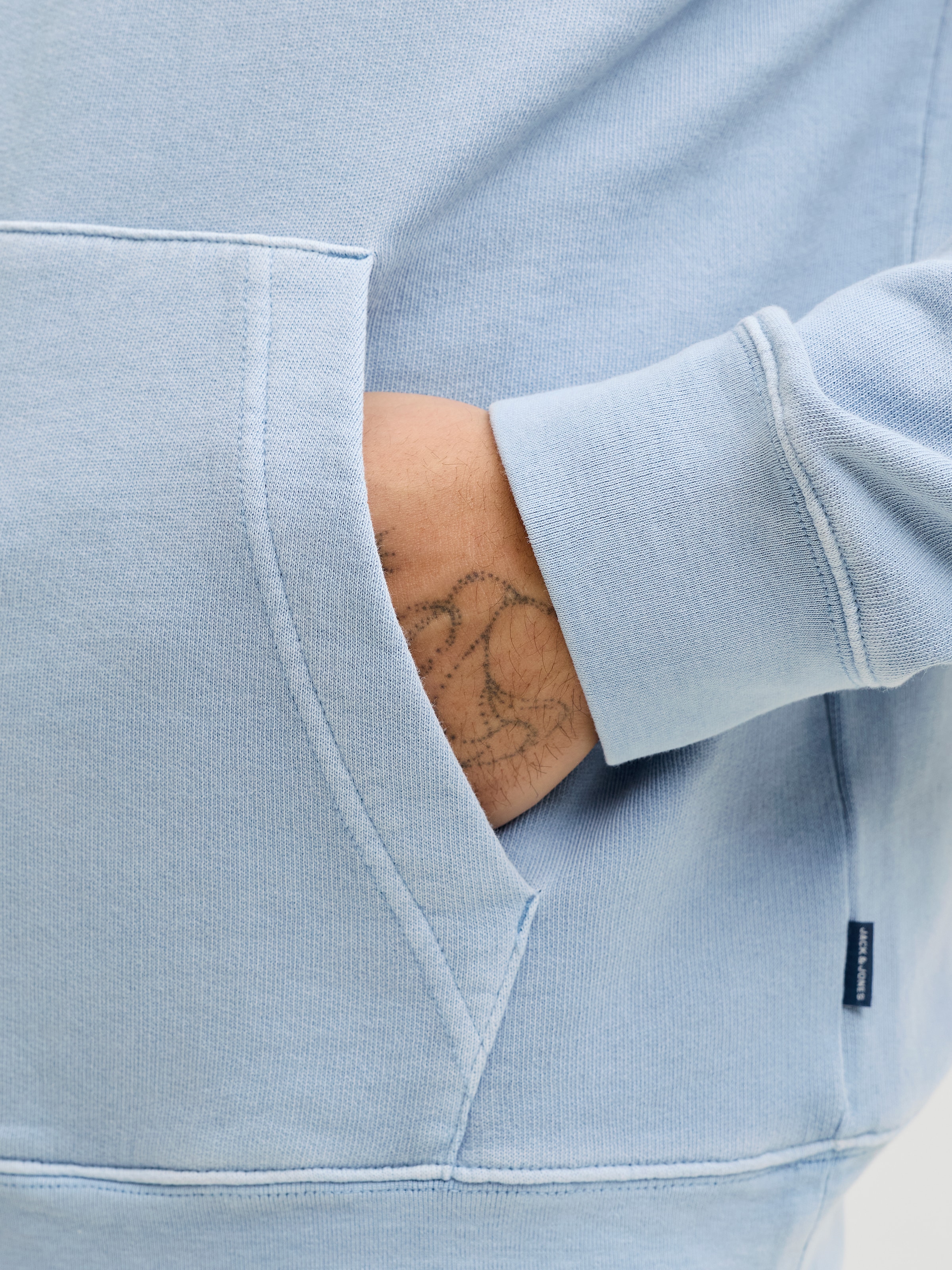 Jack & Jones Kapuzensweatshirt »JPRBLUAIDEN HOOD SWEAT«, Baumwolle, regular fit
