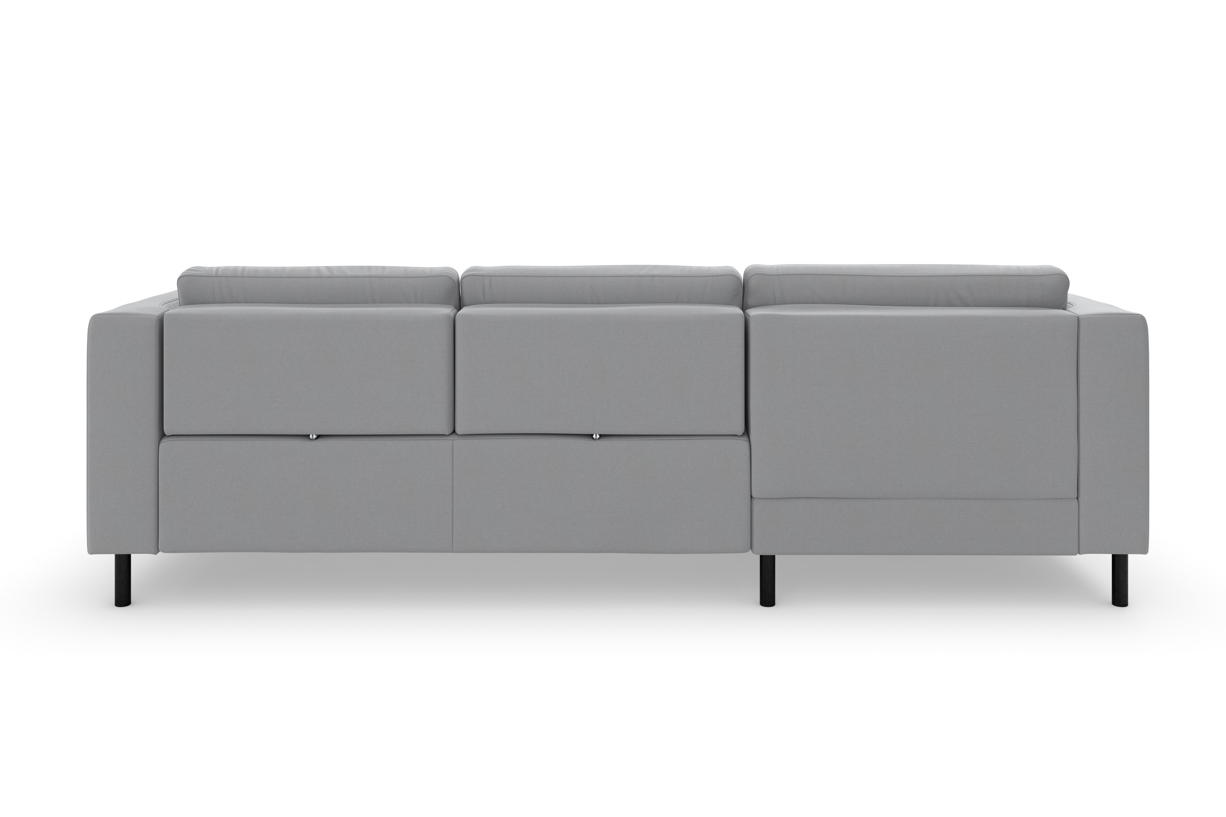 sit&more Ecksofa »Olsen L-Form«, inklusive Sitztiefenverstellung, wahlweise mit Bettfunktion, 15cm hoch