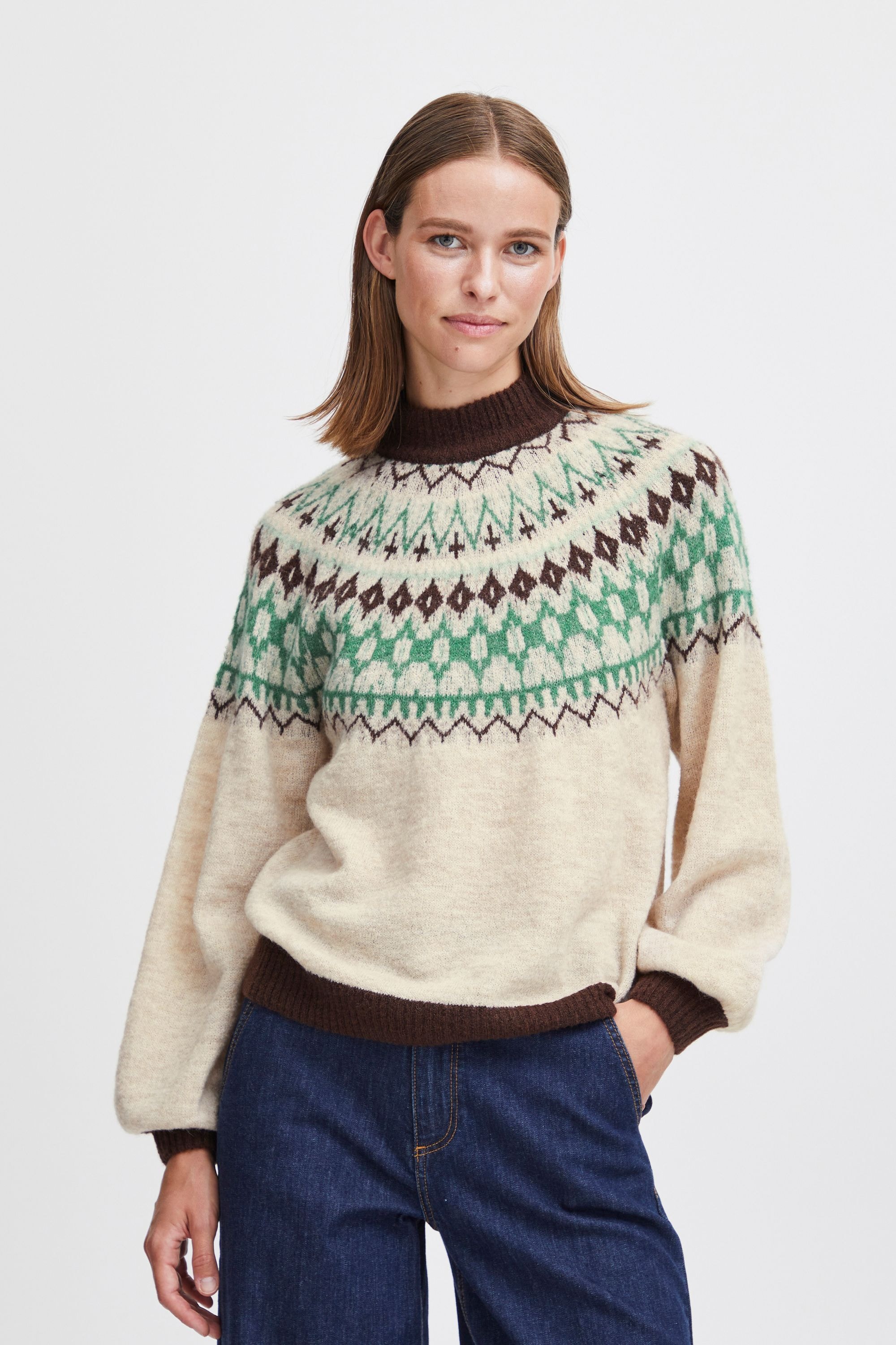 b.young Strickfleece-Pullover »Strickpullover BYMaritne«