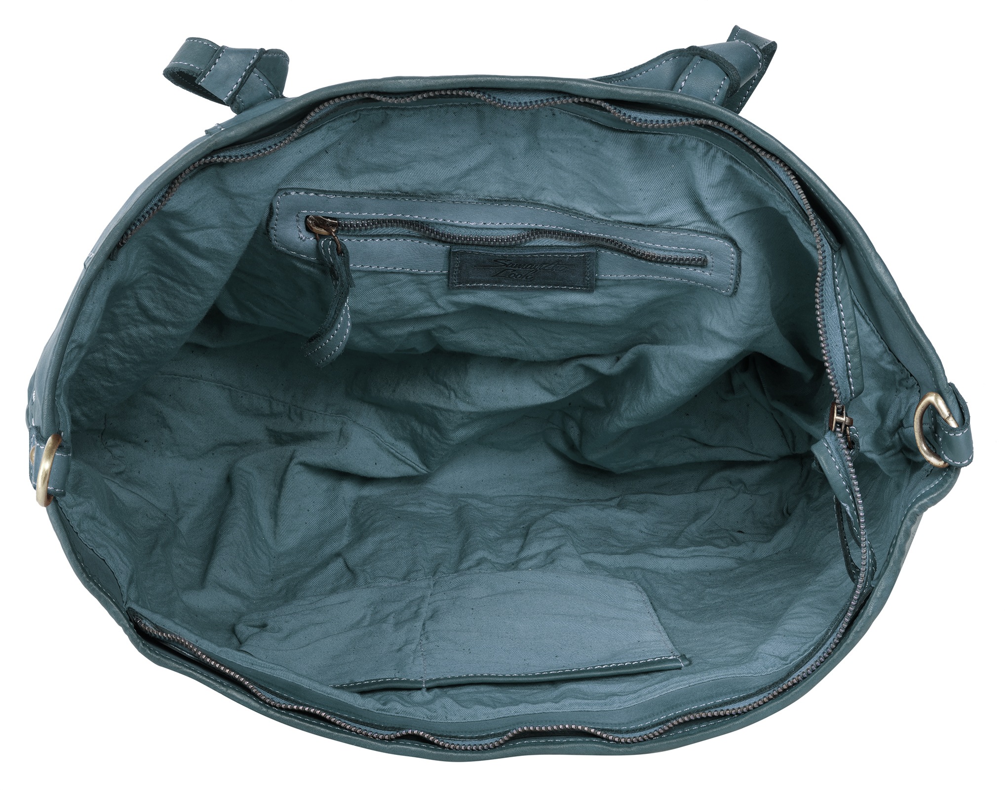 Samantha Look Shopper, echt Leder, Made in Italy