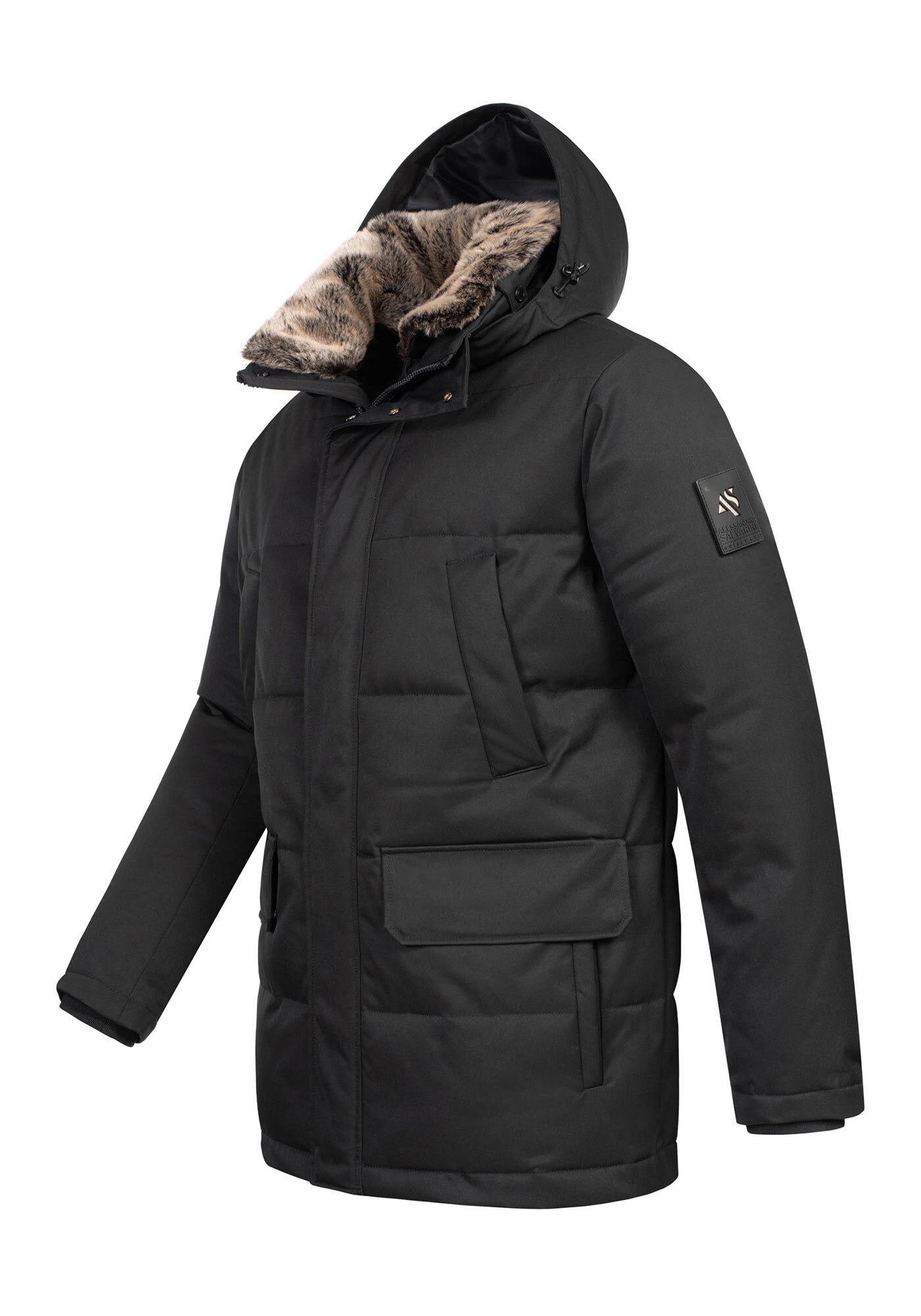Alessandro Salvarini Winterjacke »A. Salvarini warme Herren Winterjacke wasserabweisend AS456«