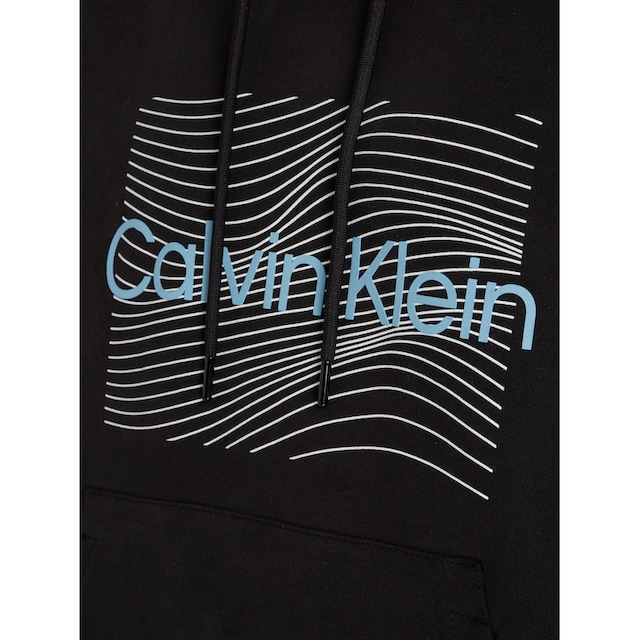 Calvin Klein Kapuzensweatshirt »WAVE LINES HERO LOGO HOODIE«, mit  Markenlabel bestellen bei OTTO