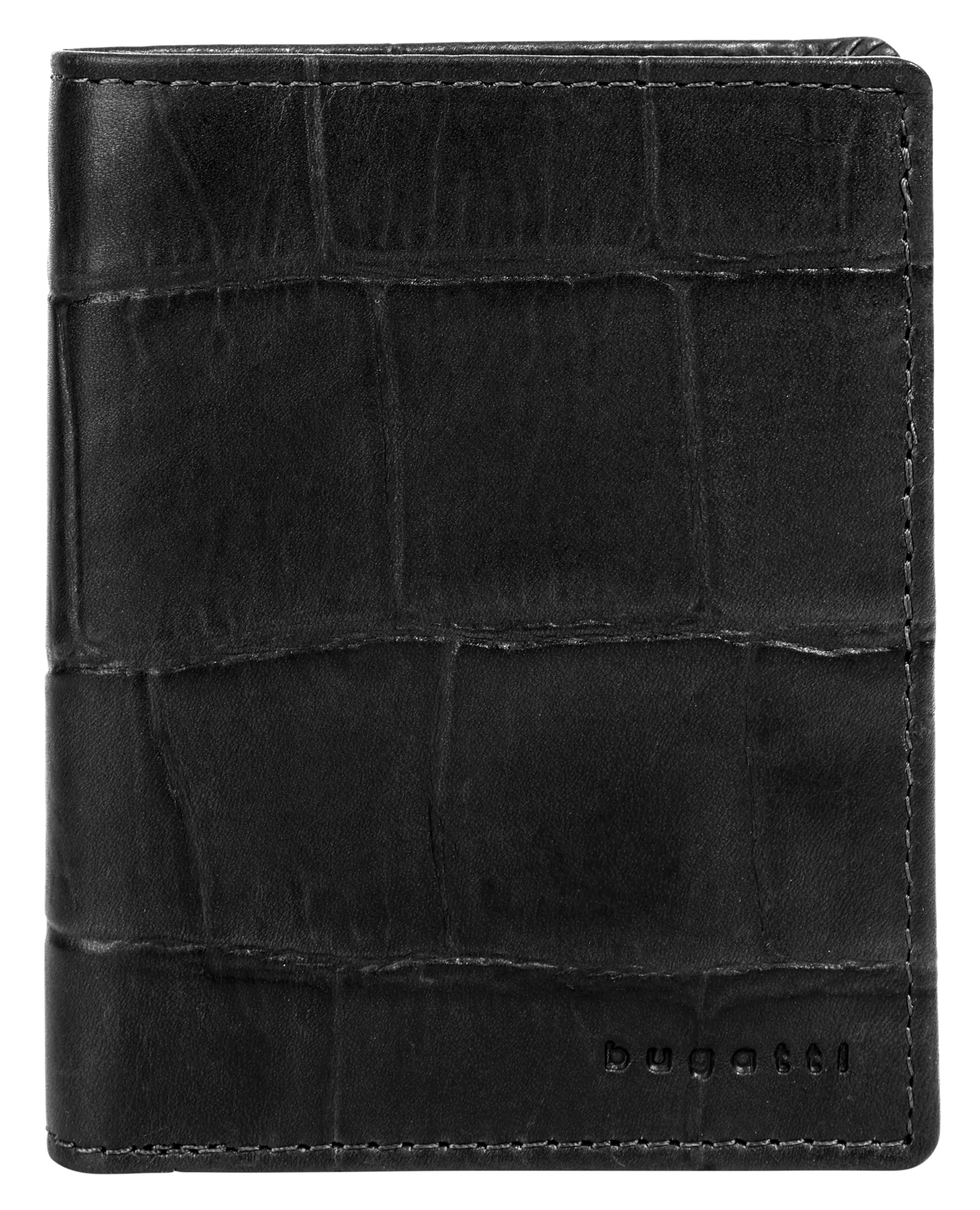 Bugatti Geldbörse »NEVIO« echt Leder in schwarz